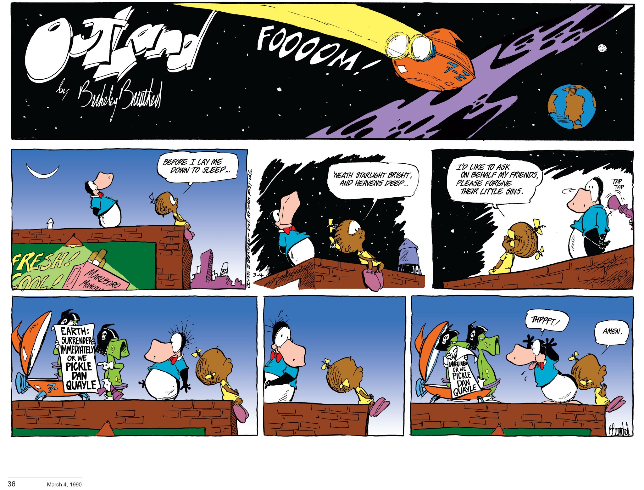 Read online Berkeley Breathed’s Outland comic -  Issue # TPB (Part 1) - 37