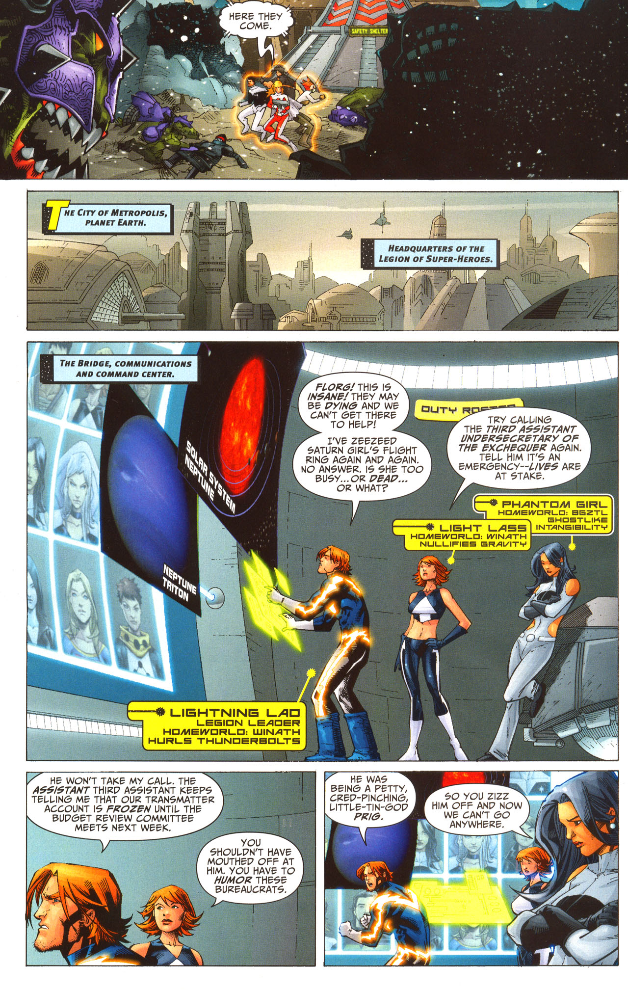 Read online Legion of Super-Heroes (2005) comic -  Issue #38 - 7