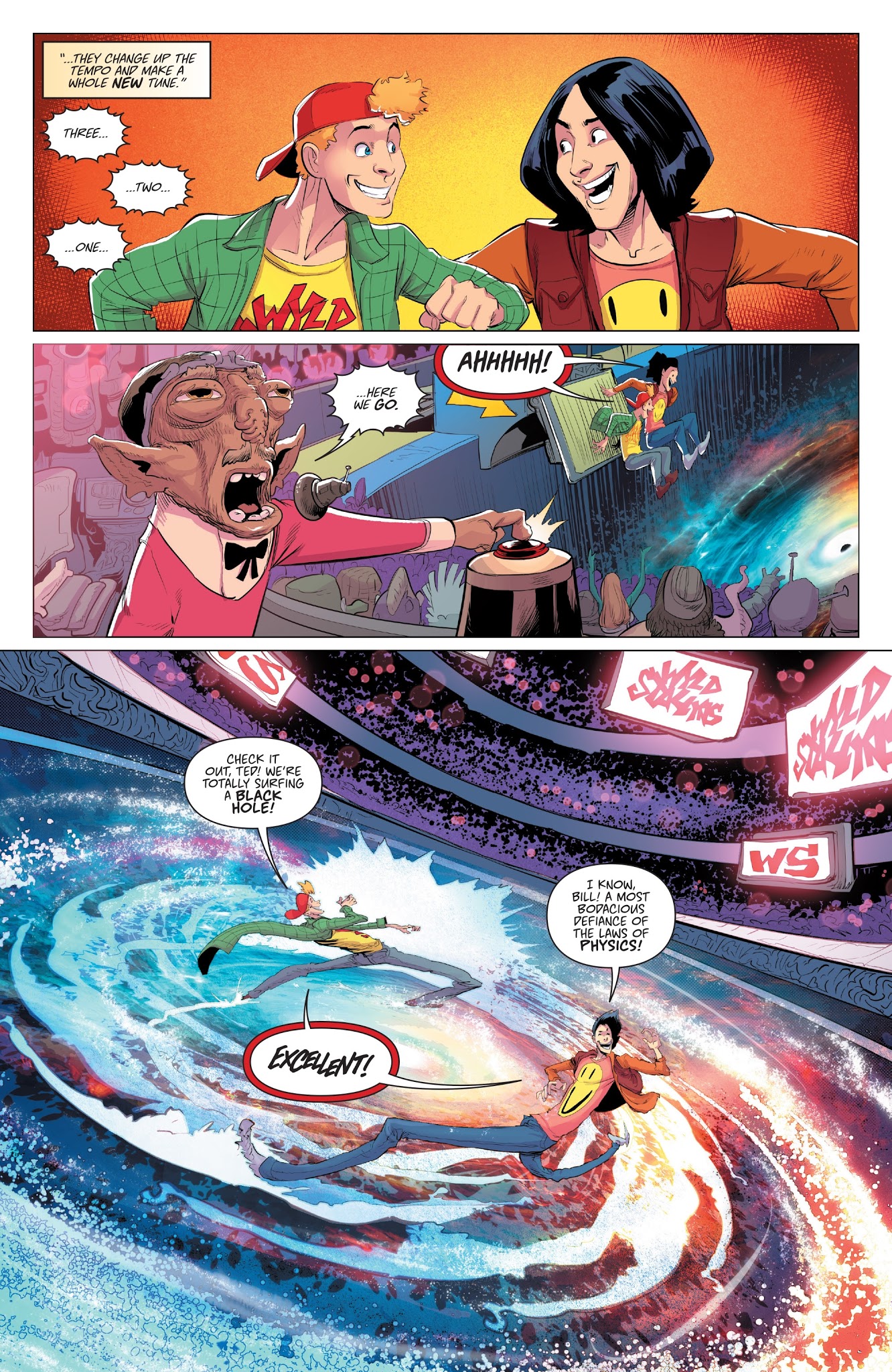 Read online Bill & Ted Save the Universe comic -  Issue #3 - 19