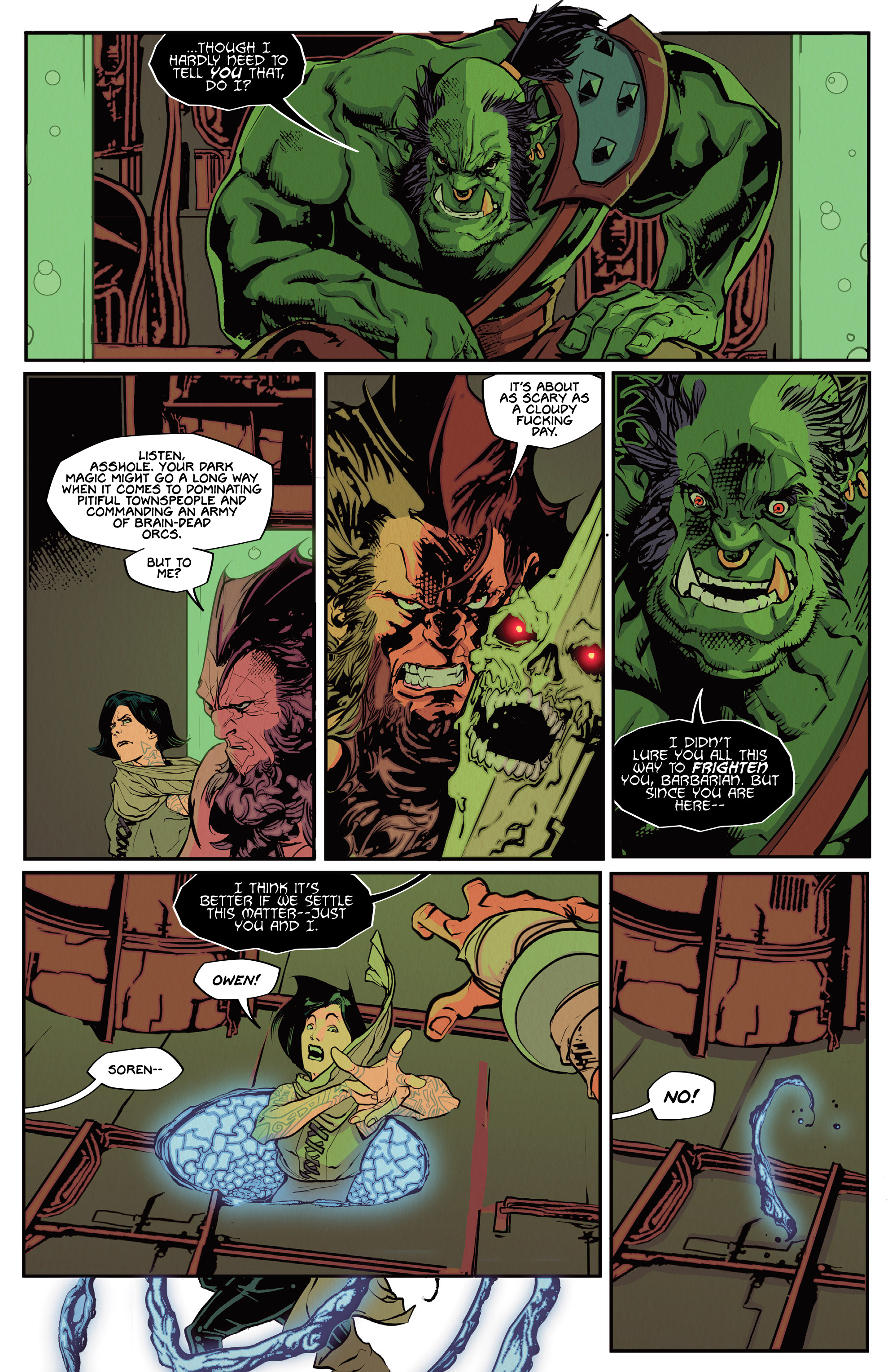 Read online Barbaric: Axe to Grind comic -  Issue #3 - 16