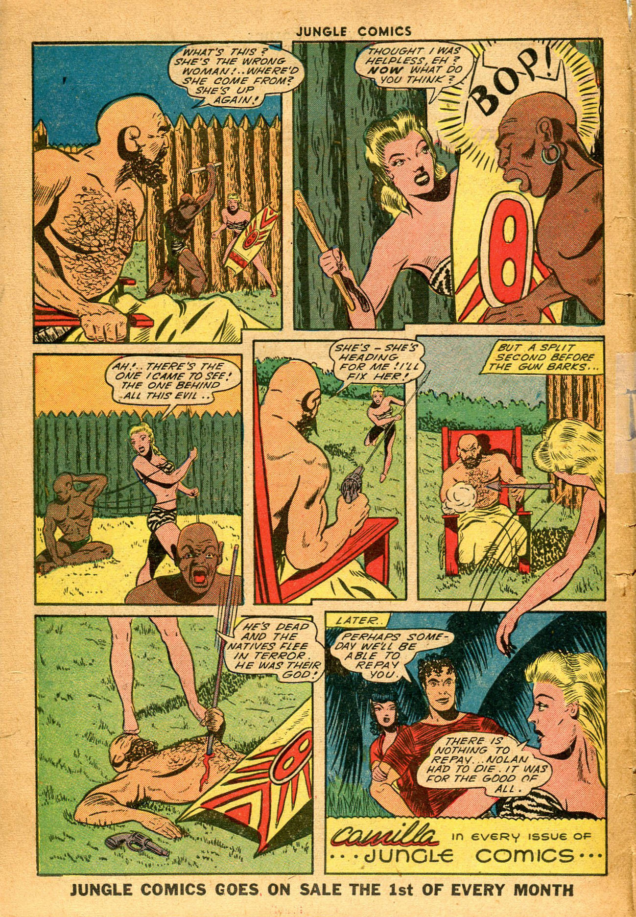 Read online Jungle Comics comic -  Issue #57 - 50