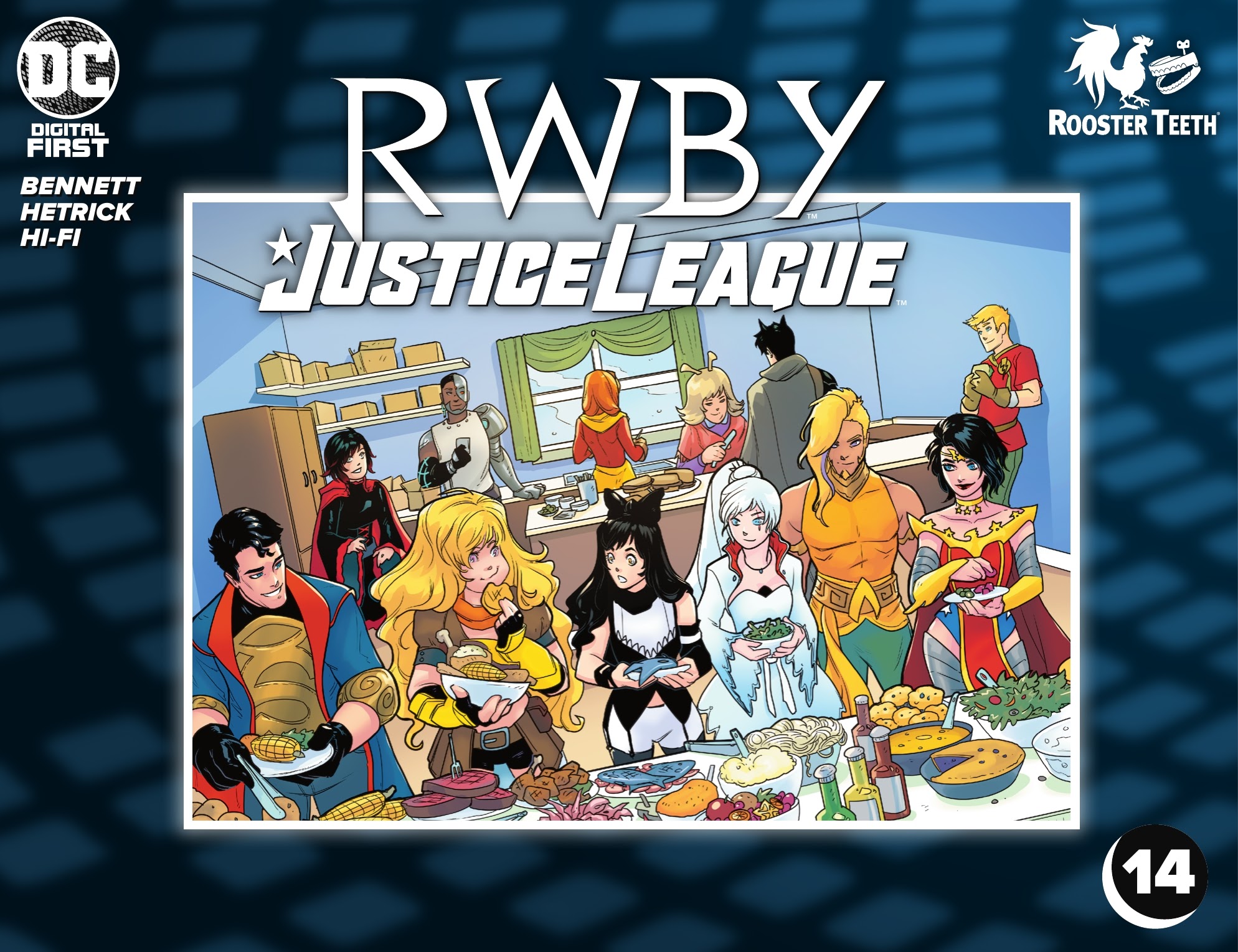 Read online RWBY/Justice League comic -  Issue #14 - 1