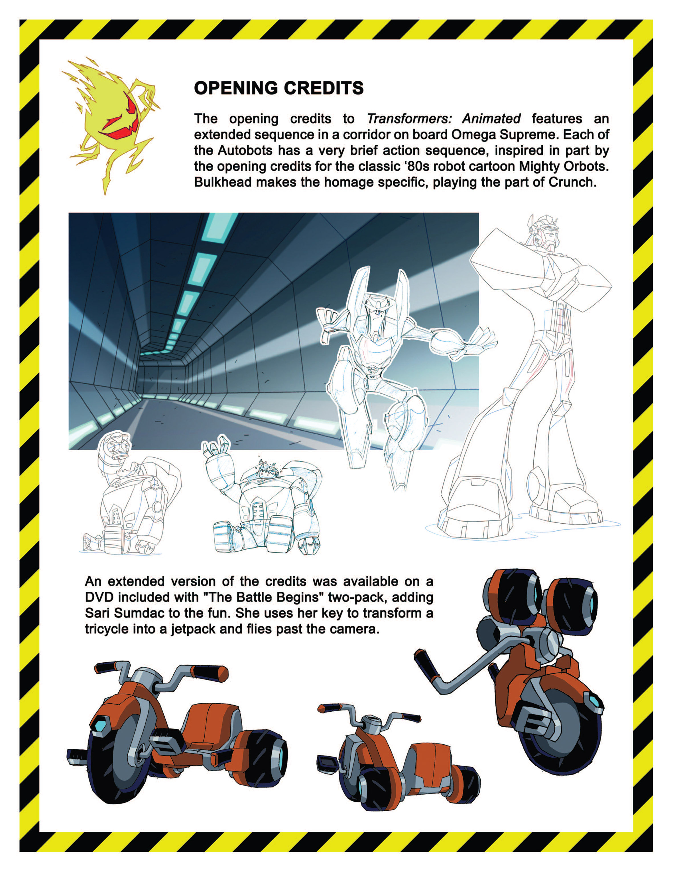 Read online Transformers Animated: The Allspark Almanac comic -  Issue # TPB 1 - 108