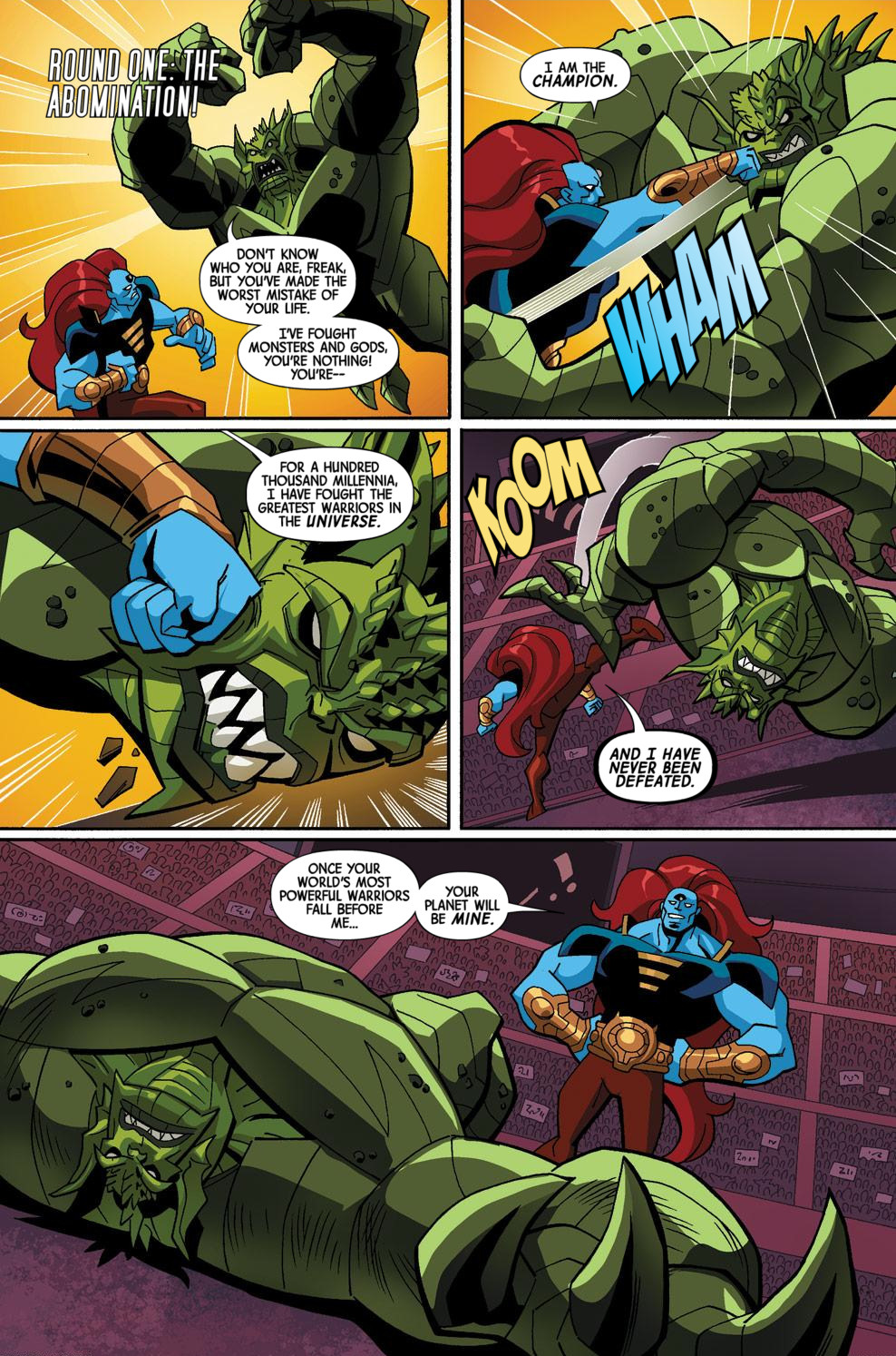 Read online Marvel Universe Avengers Earth's Mightiest Heroes comic -  Issue #4 - 5
