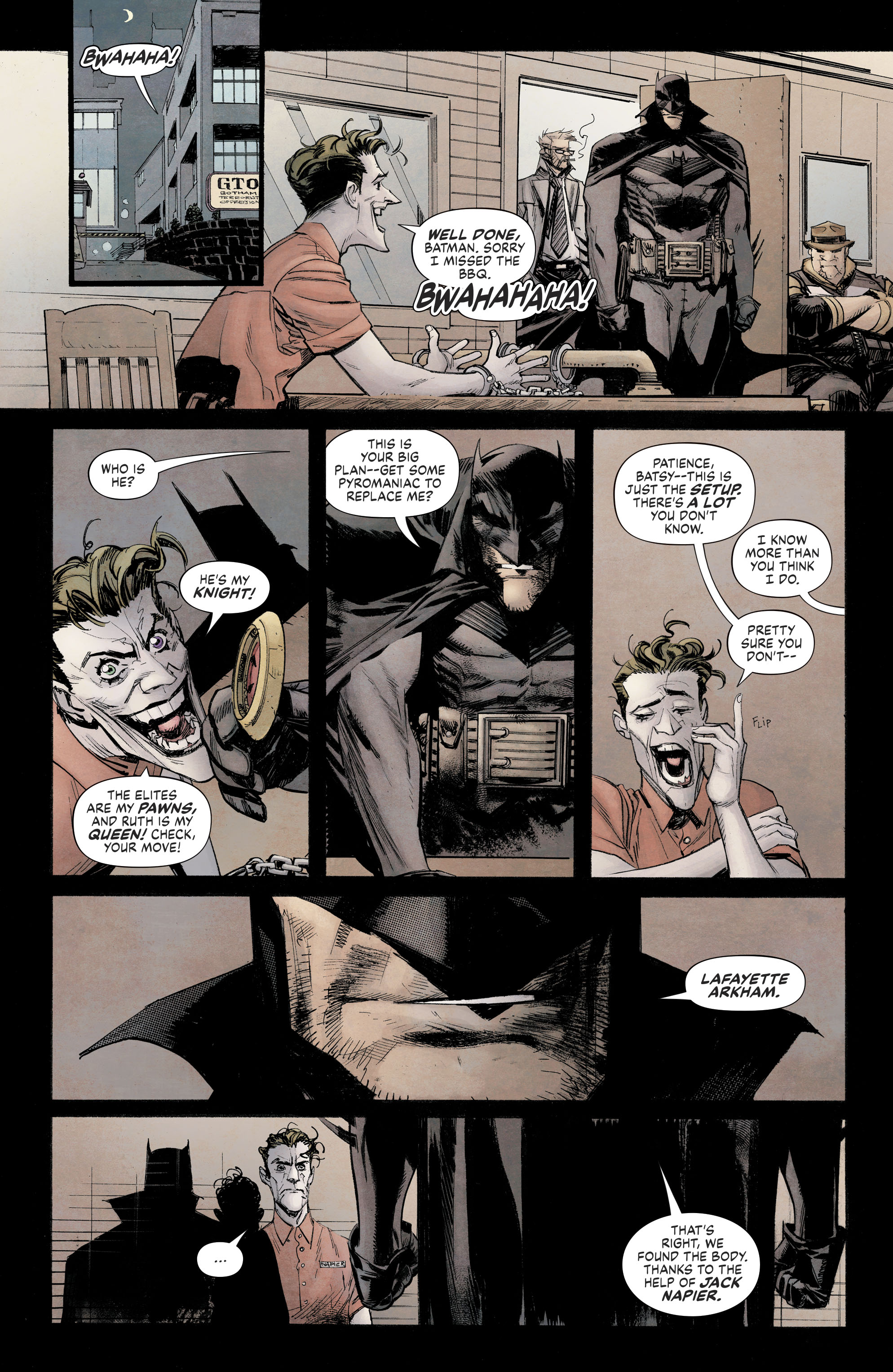 Read online Batman: Curse of the White Knight comic -  Issue #3 - 11