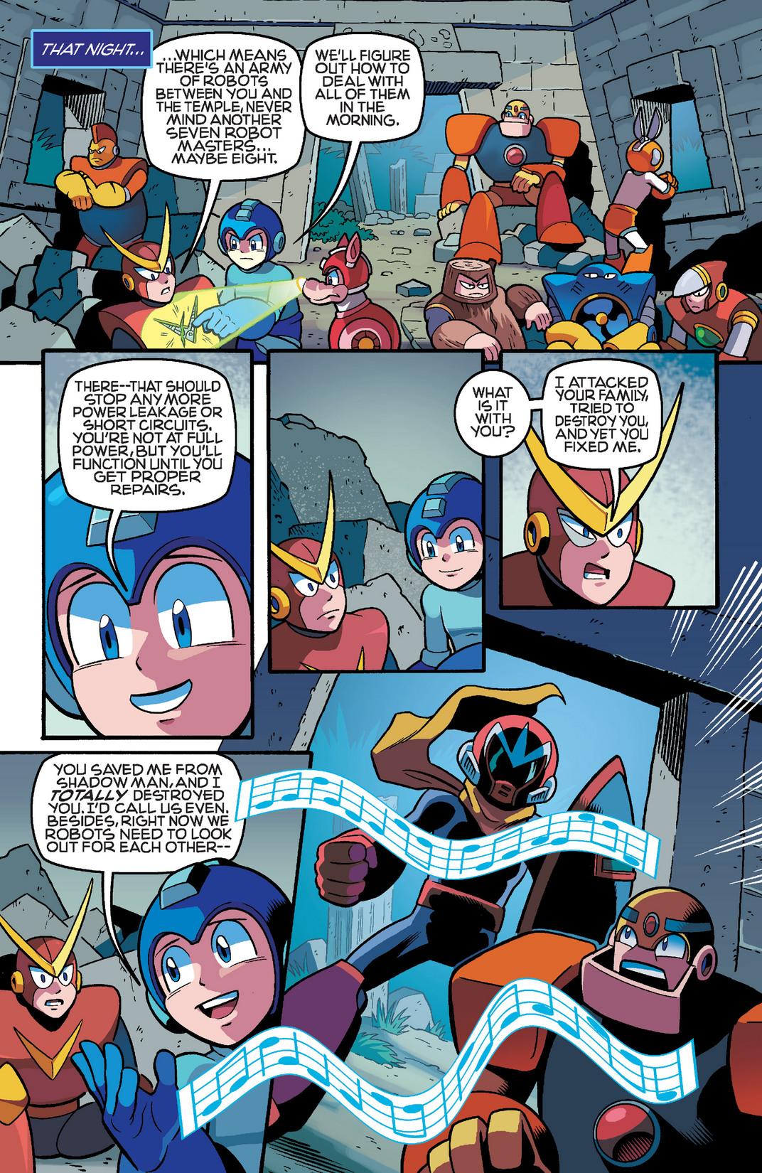 Read online Mega Man comic -  Issue #30 - 19