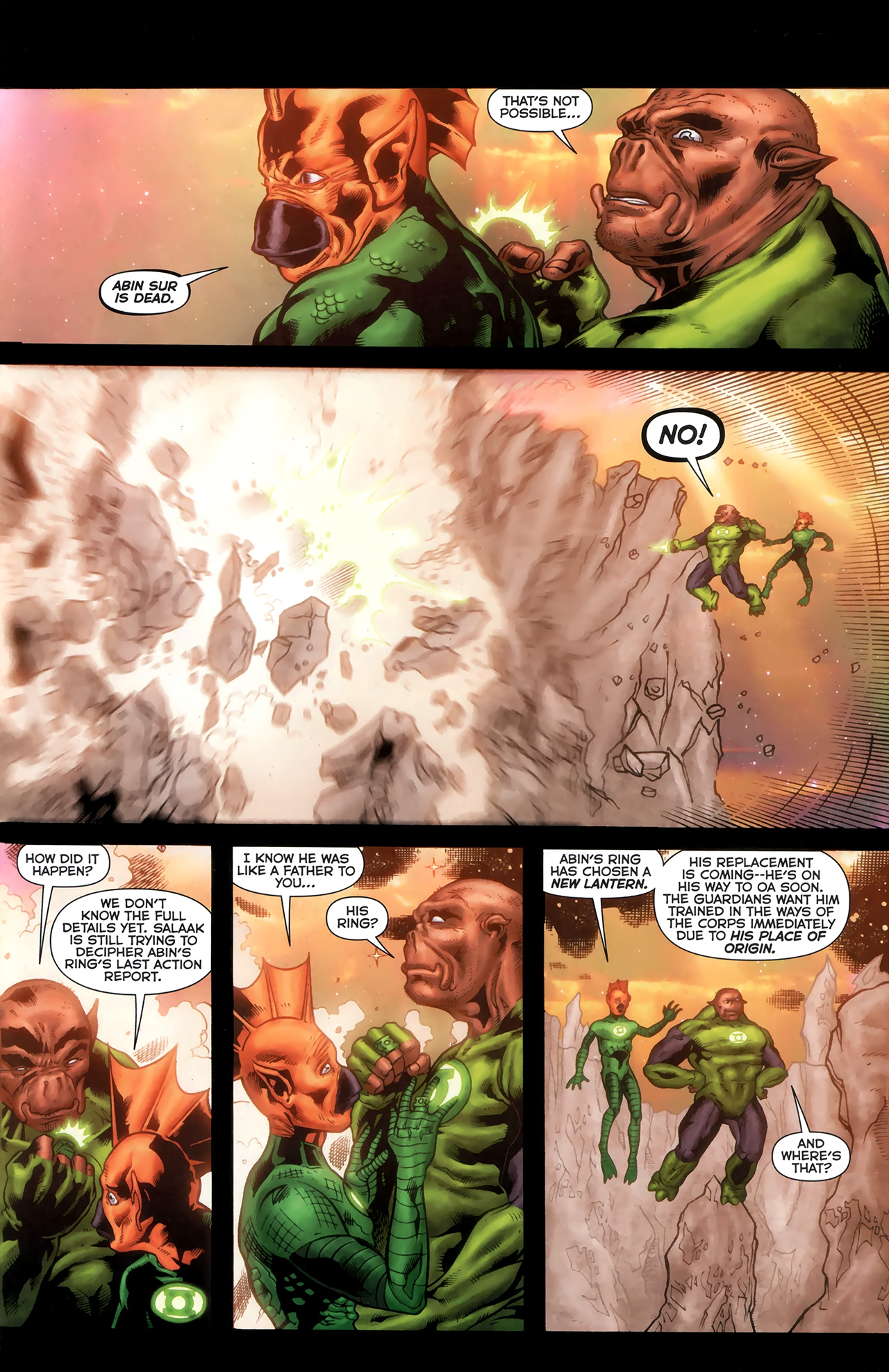 Read online Green Lantern Movie Prequel: Kilowog comic -  Issue # Full - 19