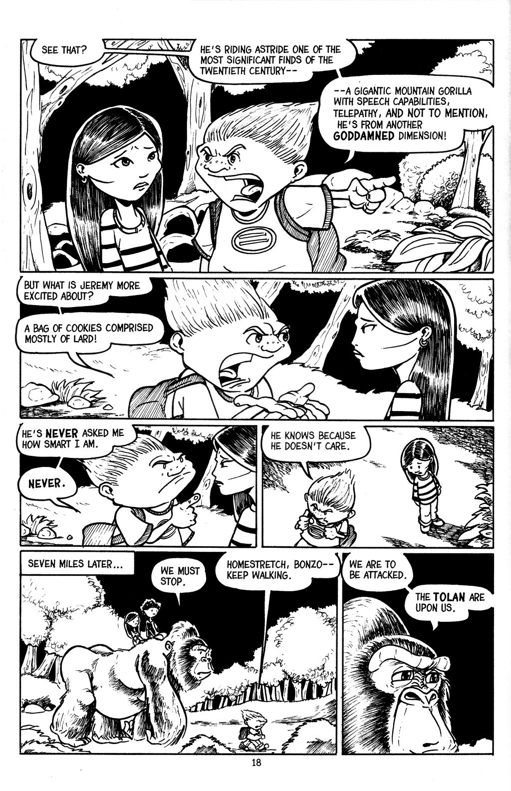 Read online The Adventures of Barry Ween, Boy Genius 3: Monkey Tales comic -  Issue #1 - 20