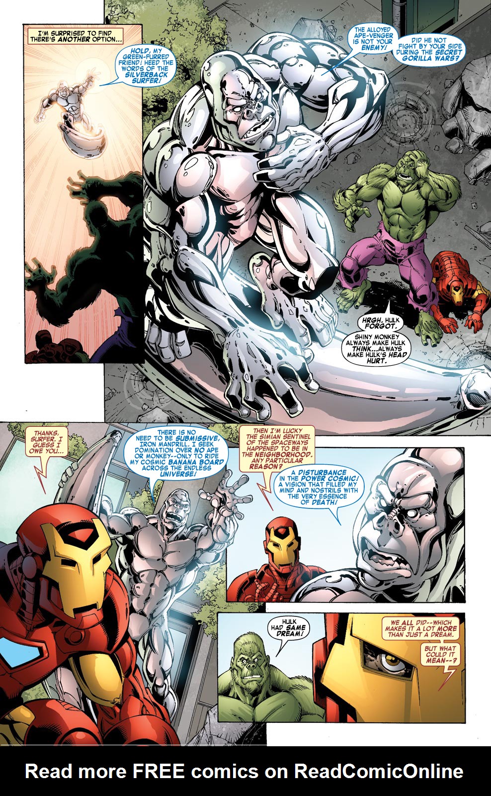 Read online Marvel Apes: Prime Eight comic -  Issue #1 - 9