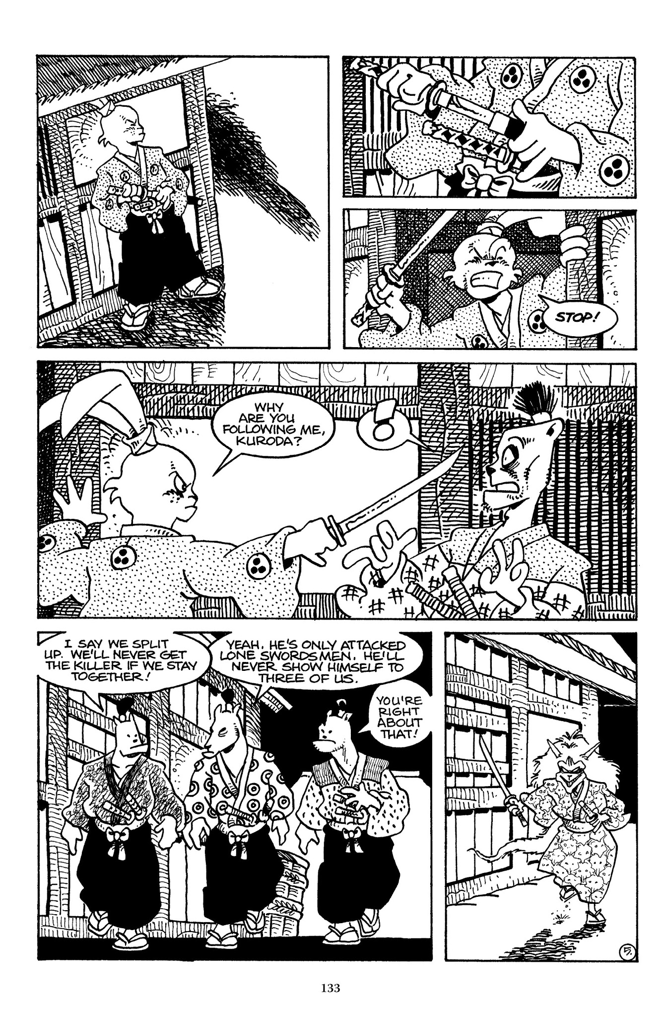 Read online The Usagi Yojimbo Saga comic -  Issue # TPB 3 - 131