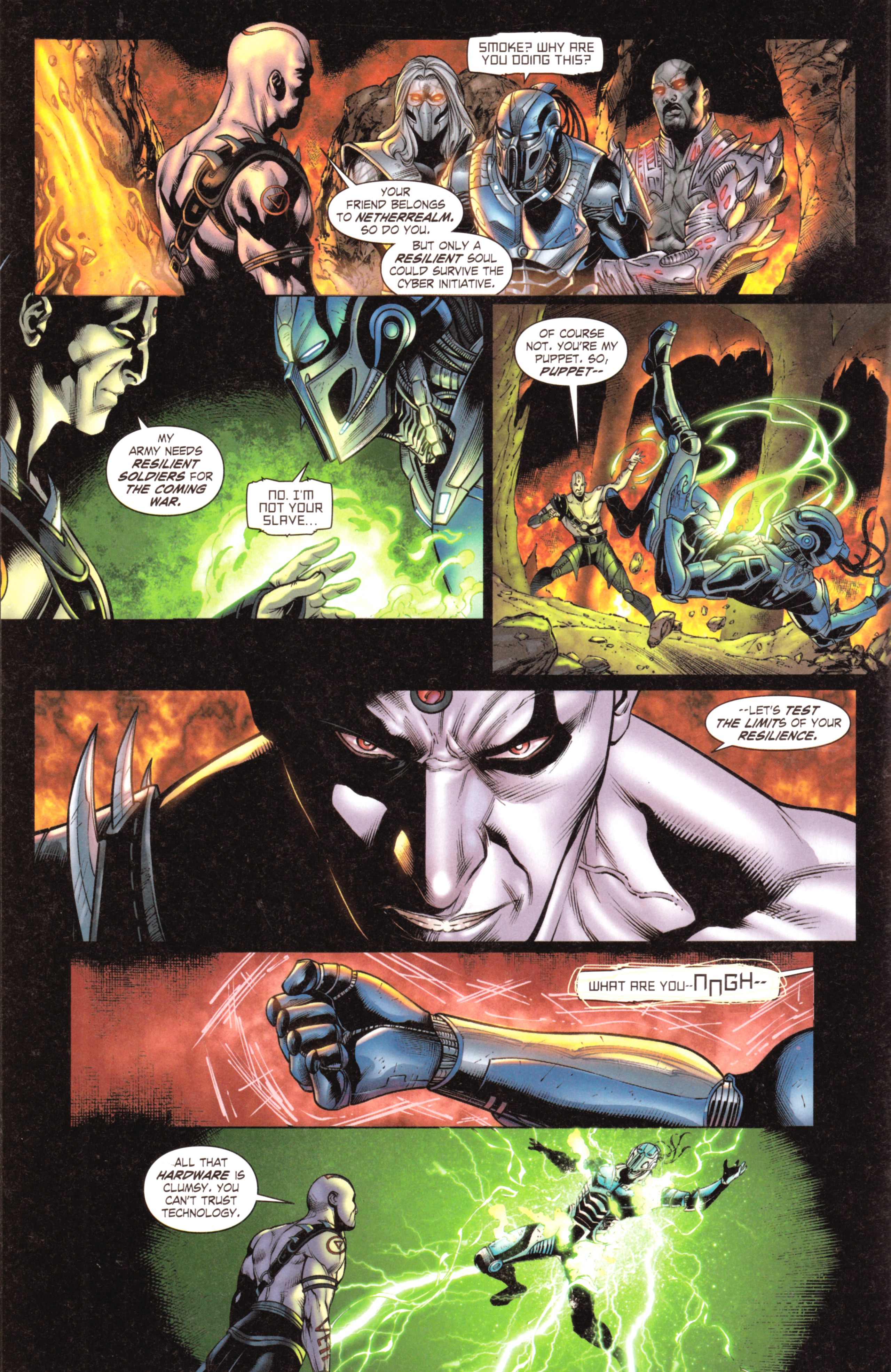 Read online Mortal Kombat X [II] comic -  Issue #6 - 8
