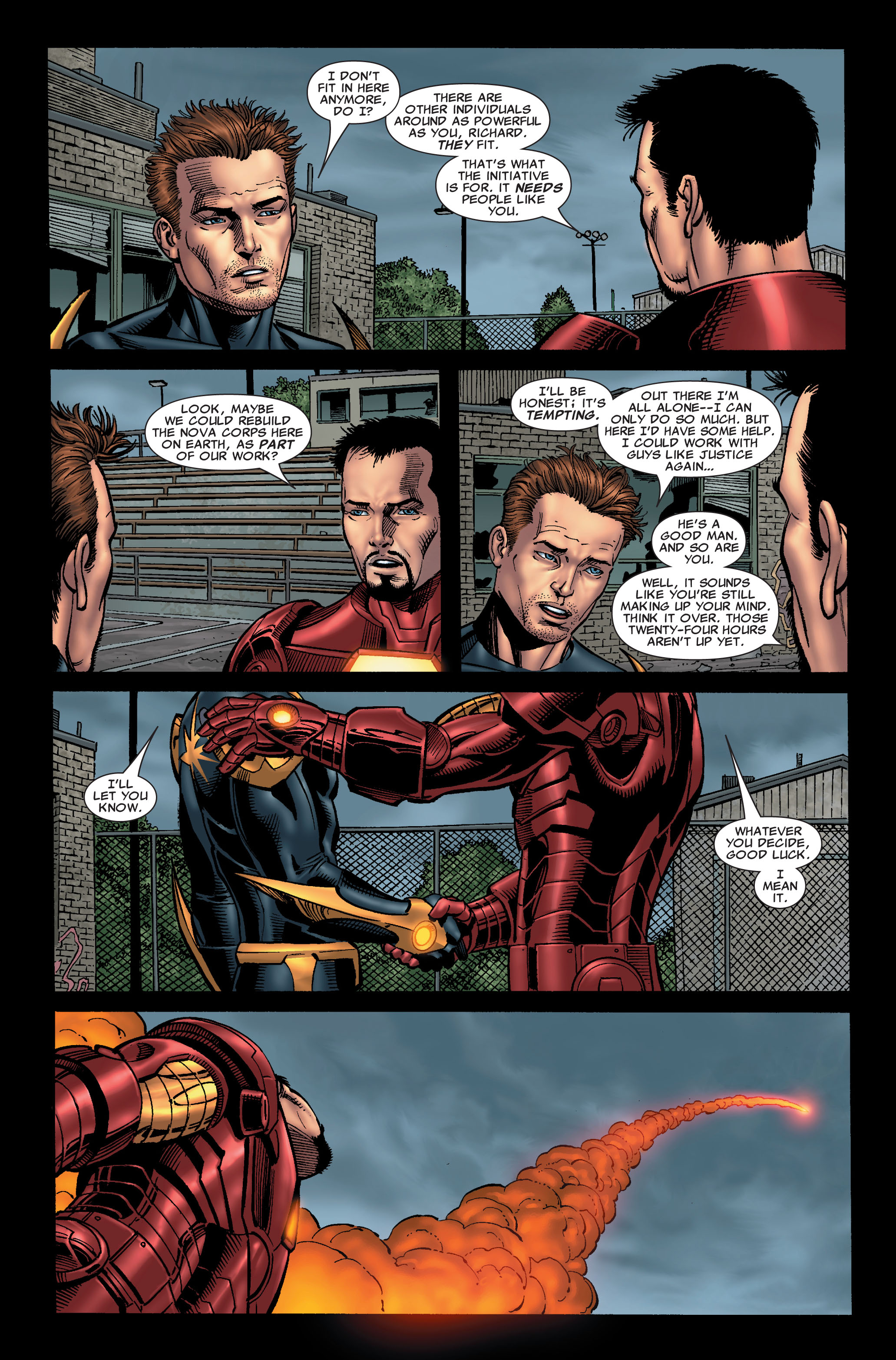 Read online Nova (2007) comic -  Issue #3 - 15