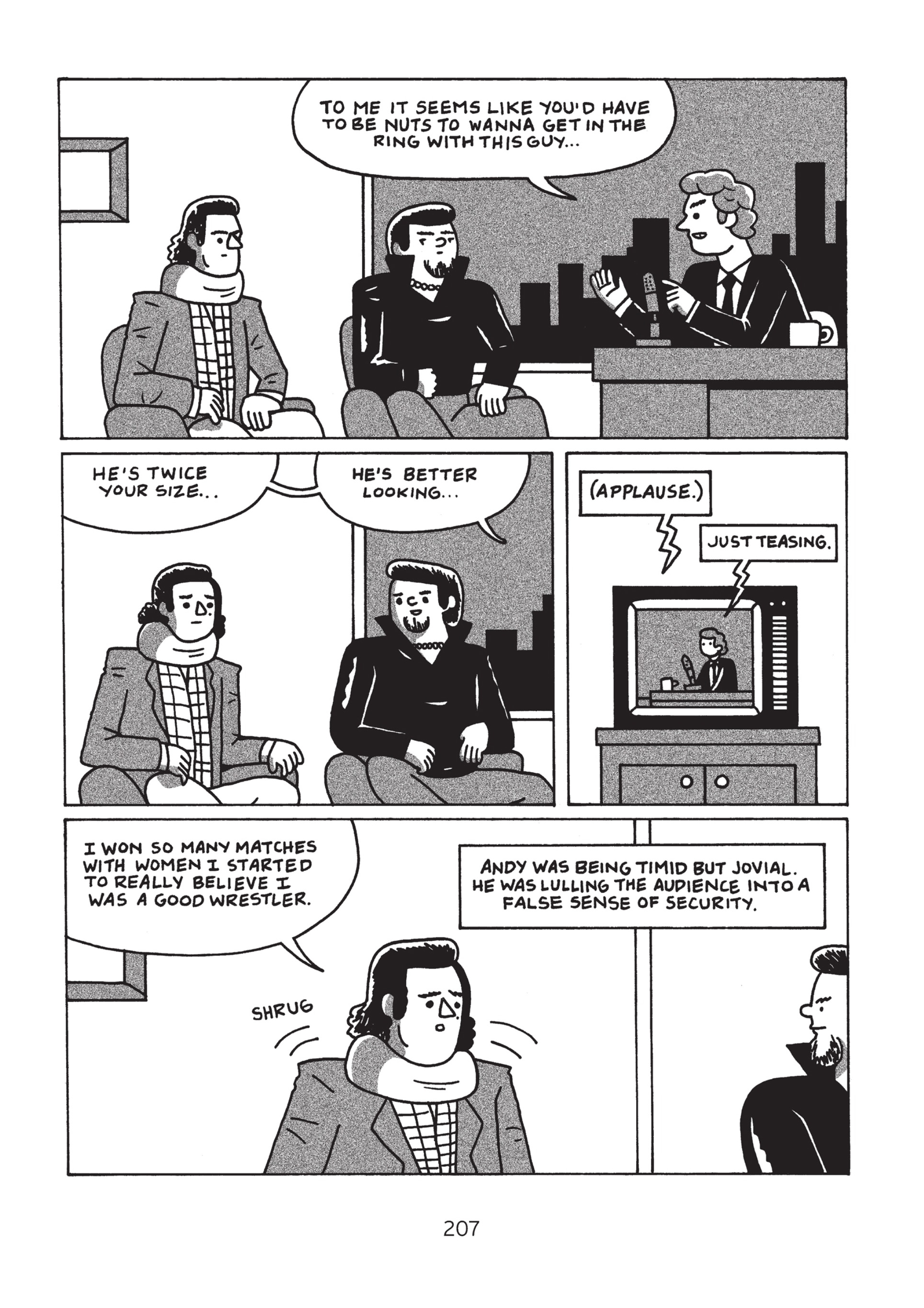 Read online Is This Guy For Real?: The Unbelievable Andy Kaufman comic -  Issue # TPB (Part 3) - 12