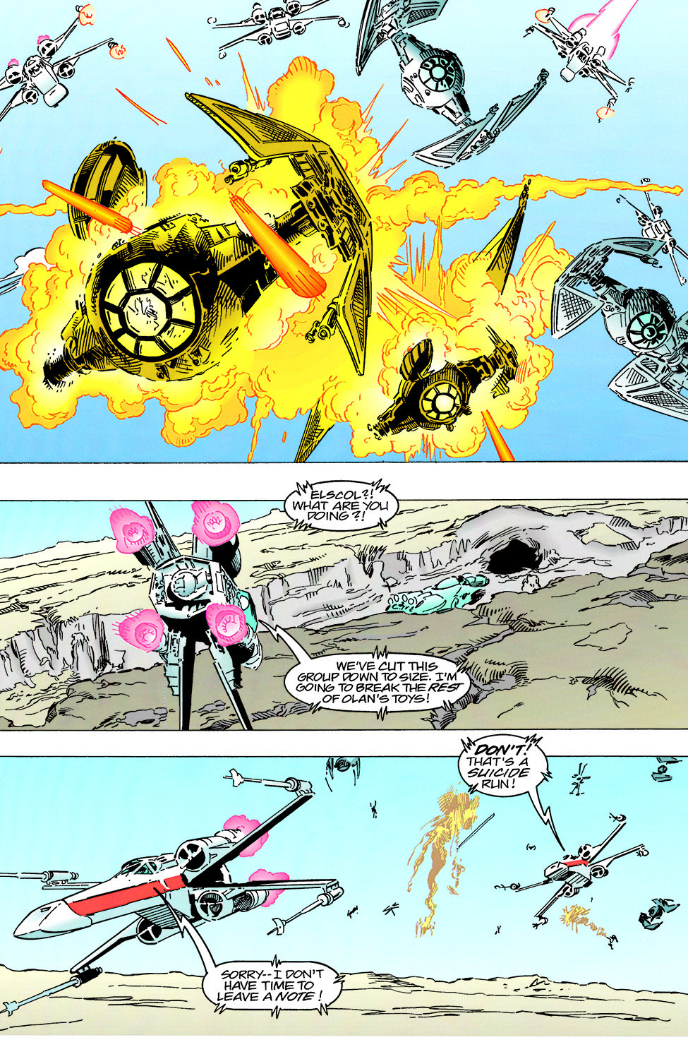 Read online Star Wars: X-Wing Rogue Squadron comic -  Issue #10 - 21