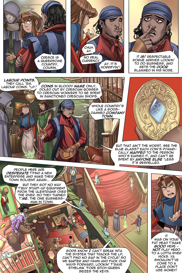 Read online Unsounded comic -  Issue #9 - 18