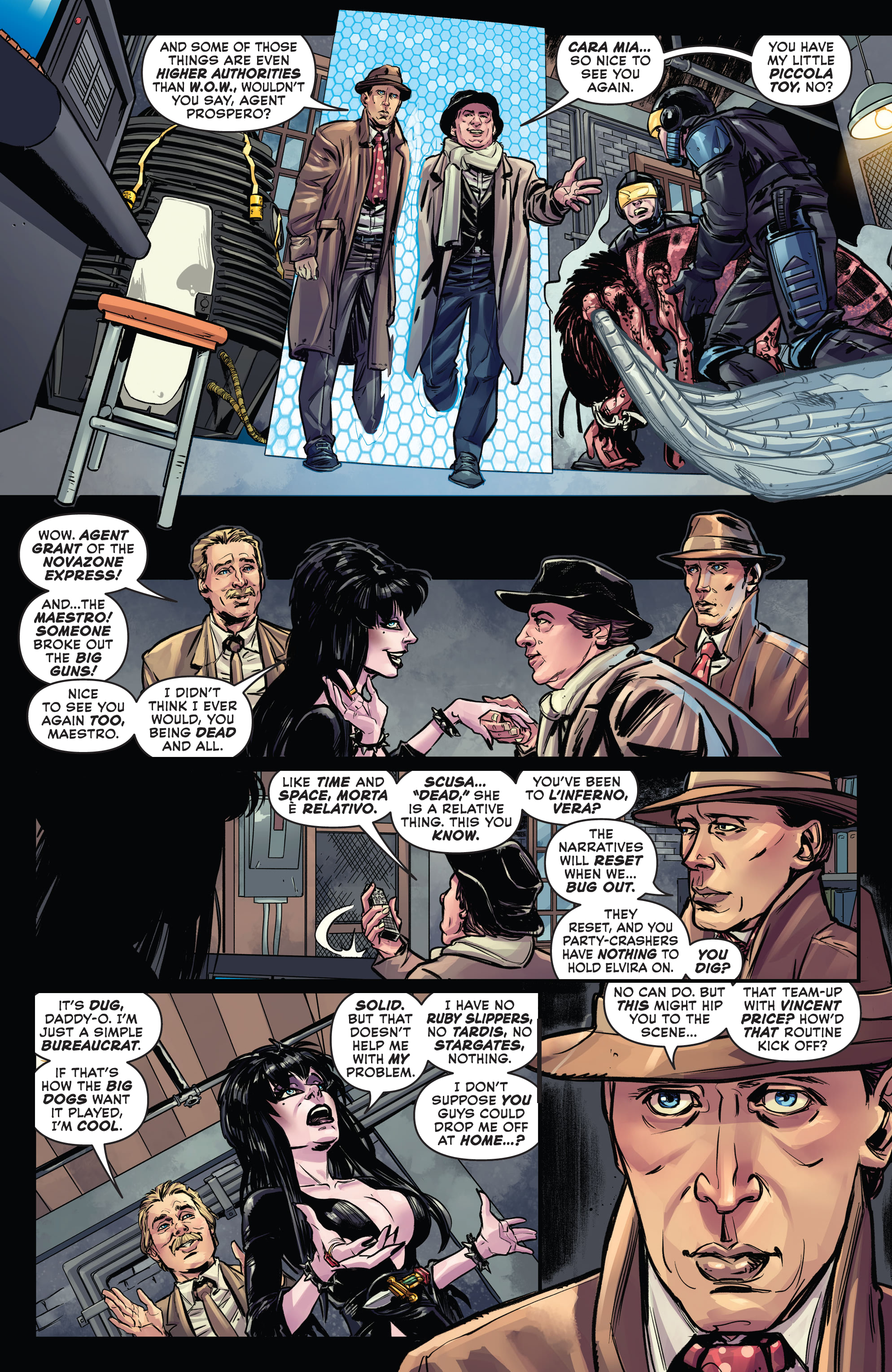 Read online Elvira in Horrorland comic -  Issue #5 - 23