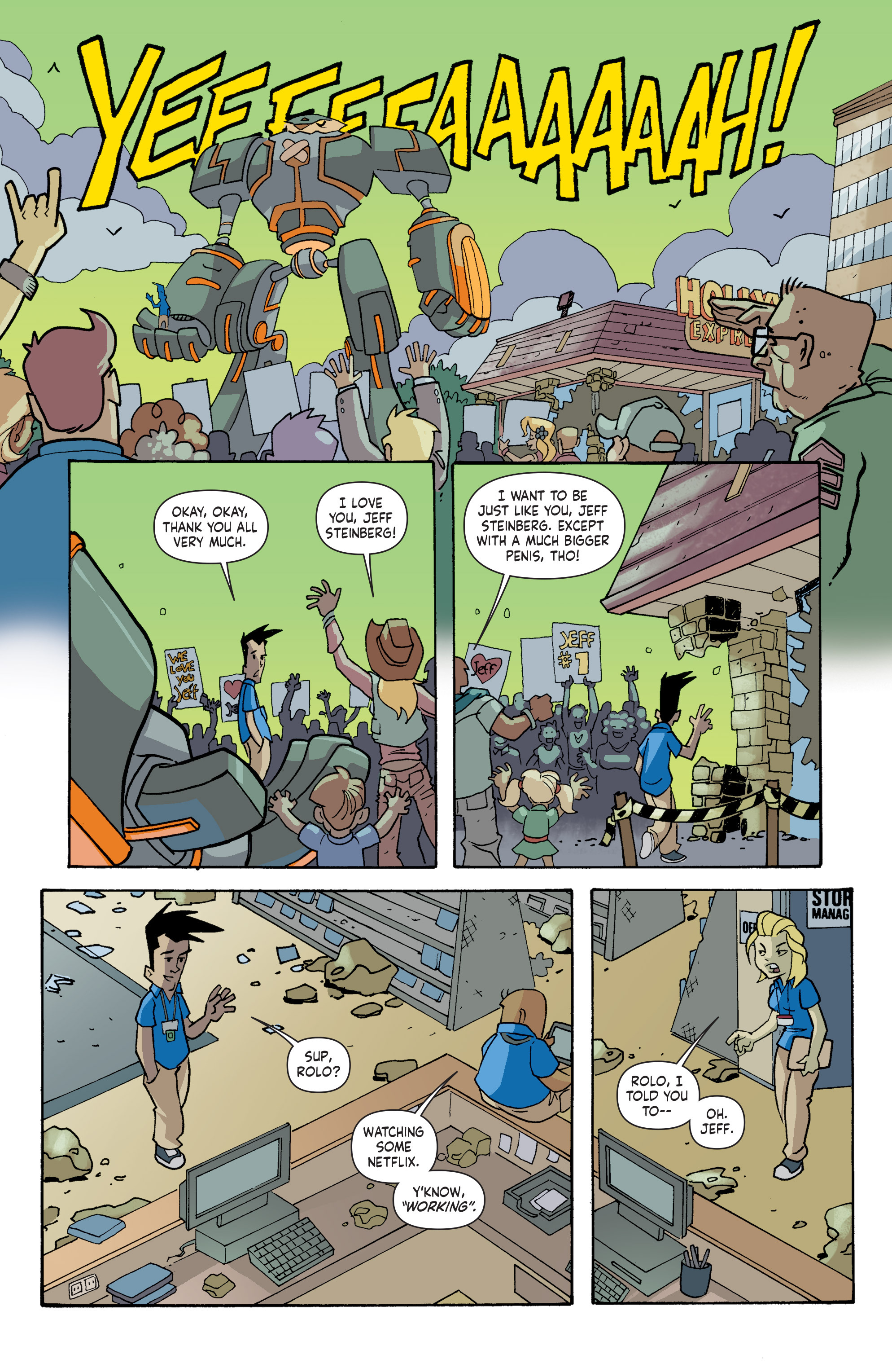 Read online Jeff Steinberg Champion of Earth comic -  Issue #6 - 23