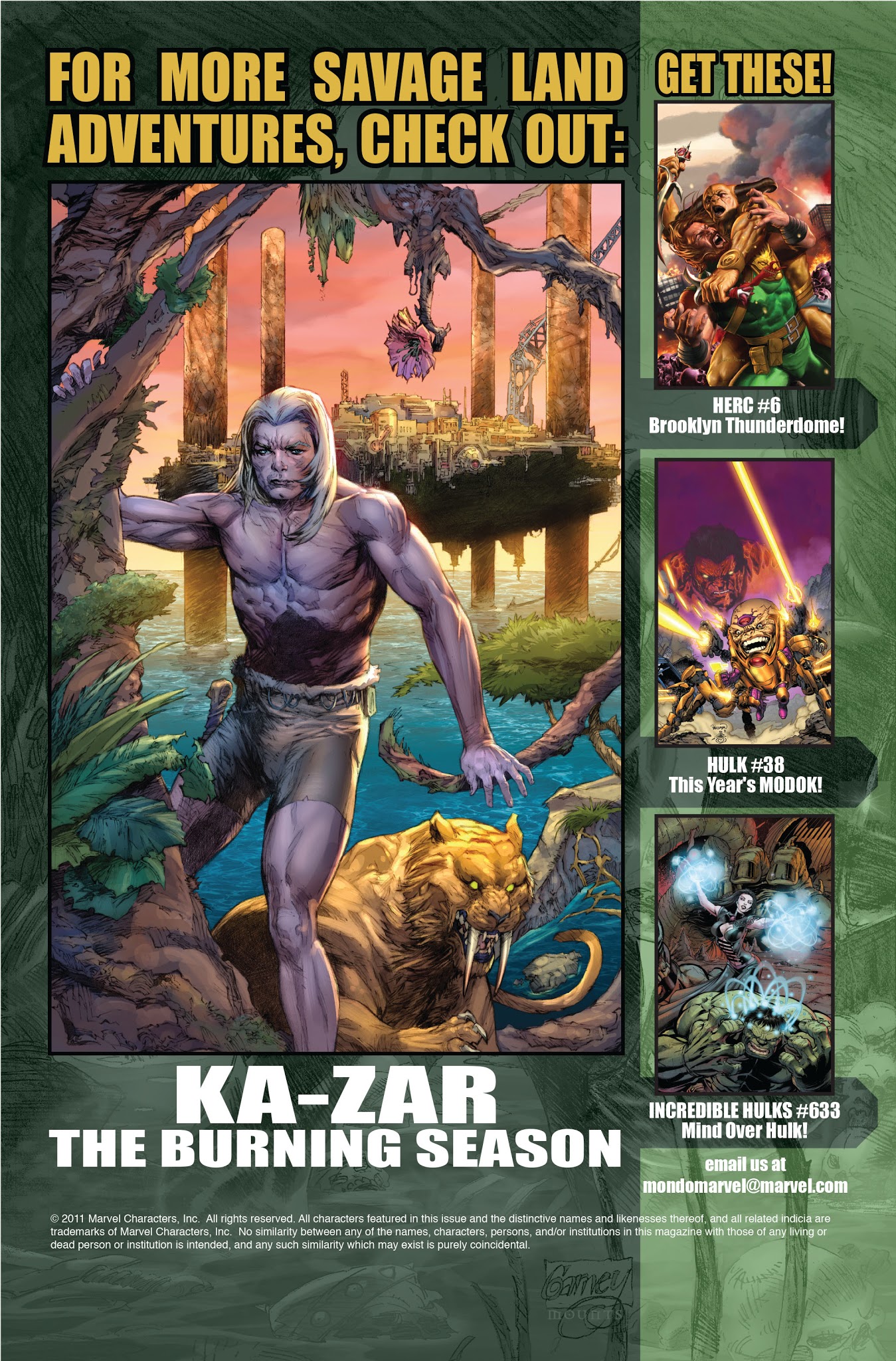 Read online Skaar: King of the Savage Land comic -  Issue # TPB - 118