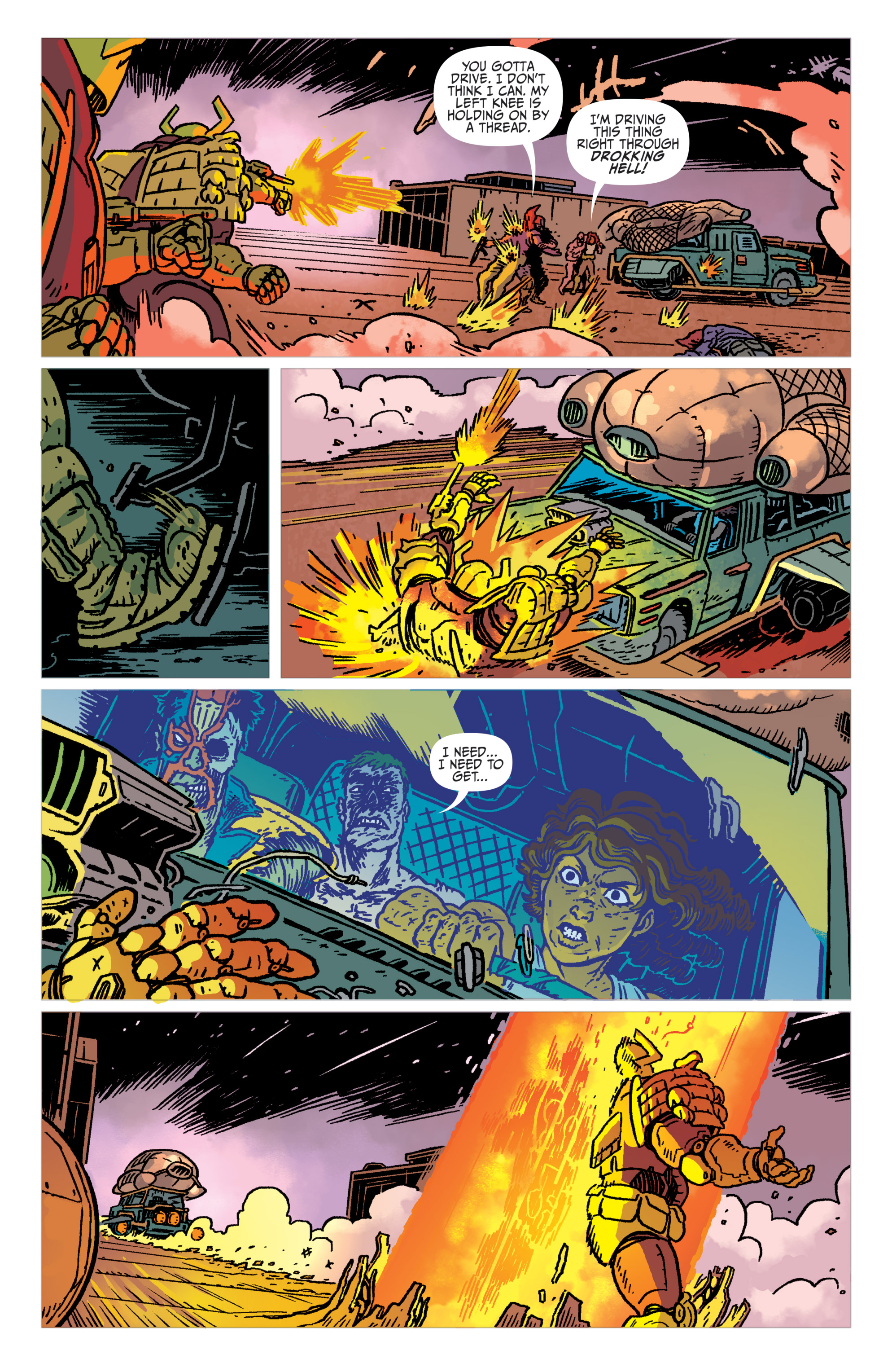 Read online Judge Dredd: The Blessed Earth comic -  Issue #8 - 18