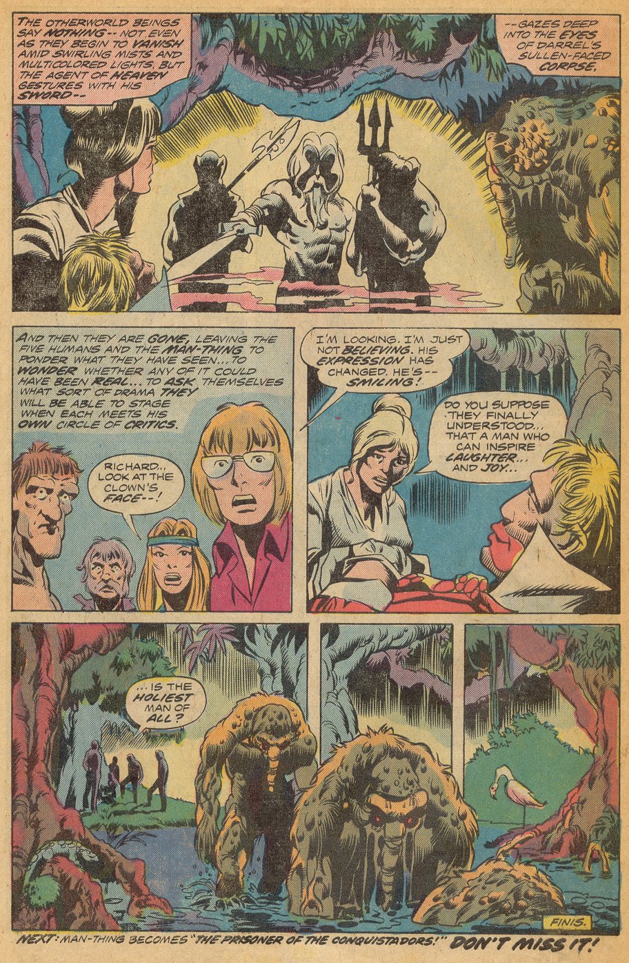Read online Man-Thing (1974) comic -  Issue #6 - 22