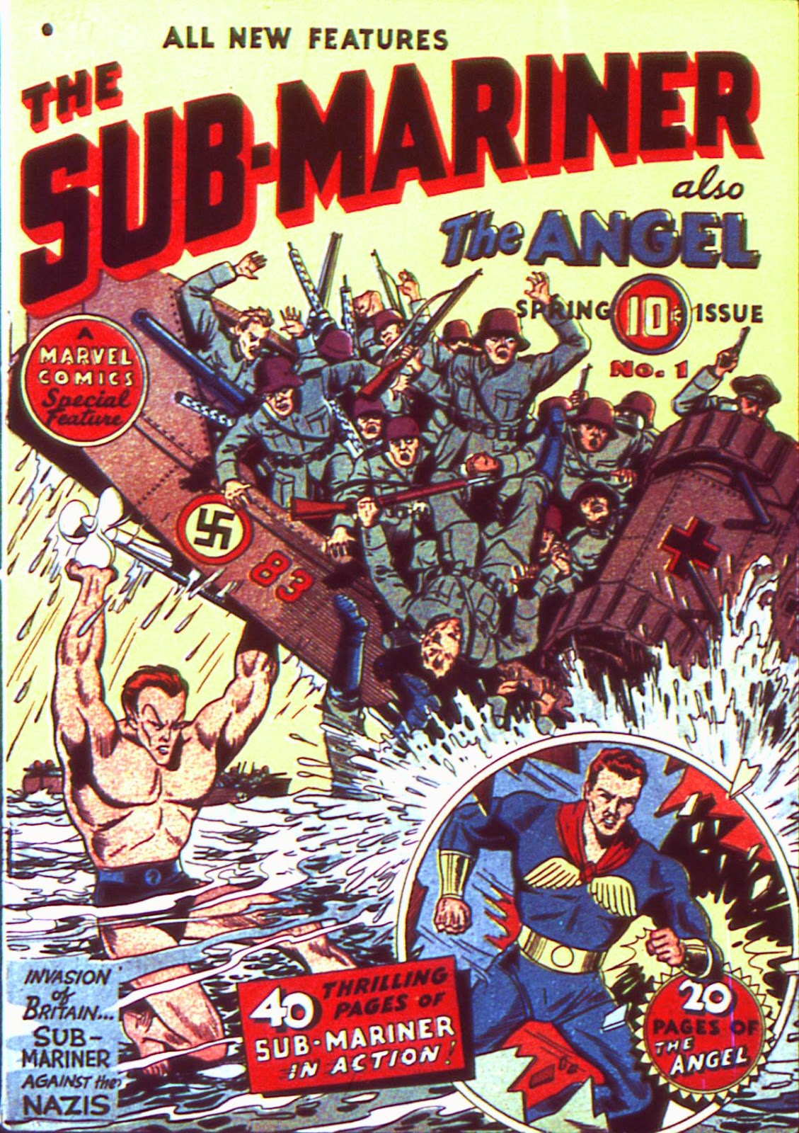 Sub-Mariner Comics issue 1 - Page 1