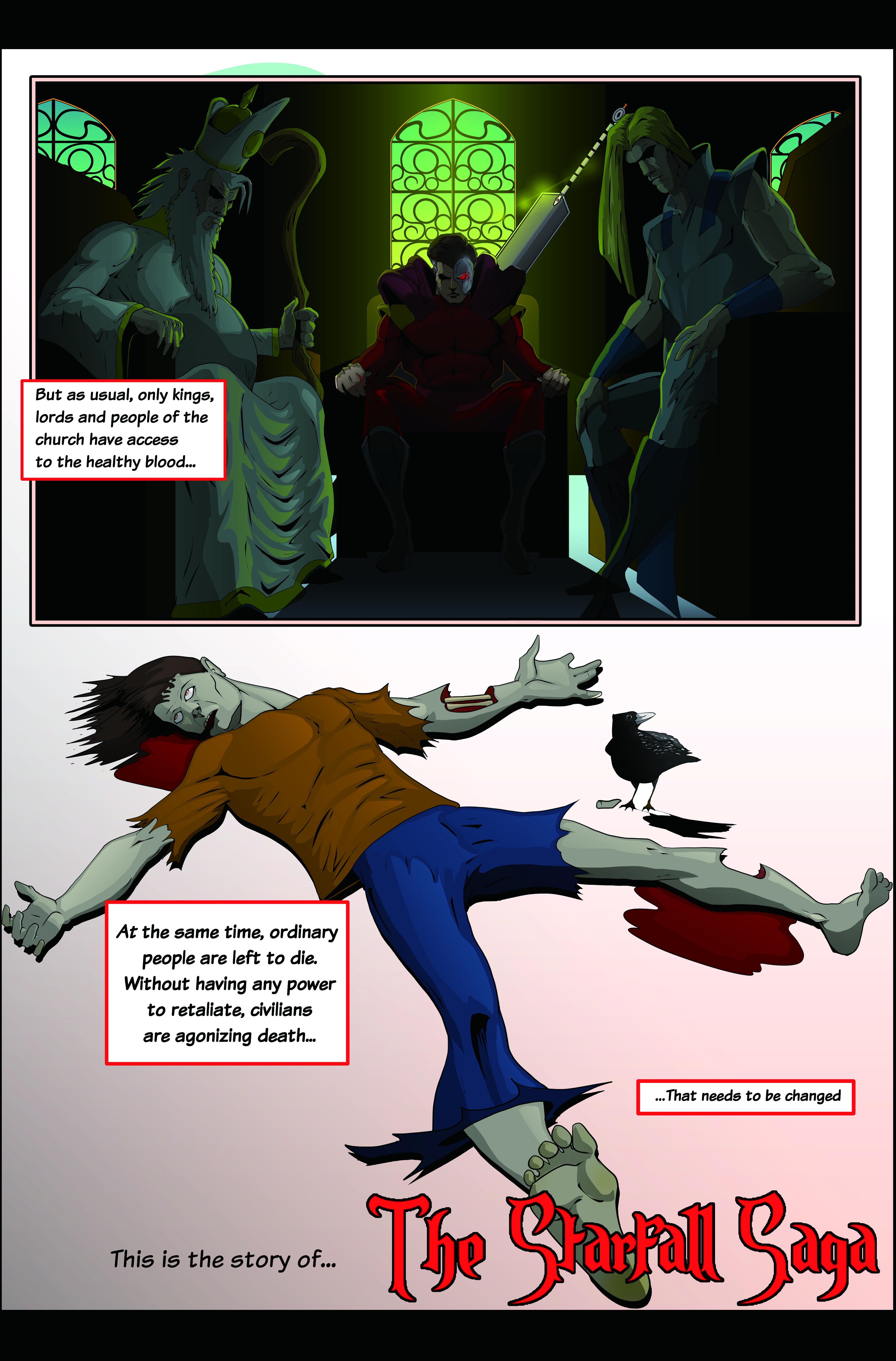 Read online The Starfall Saga comic -  Issue #1 2 - 6