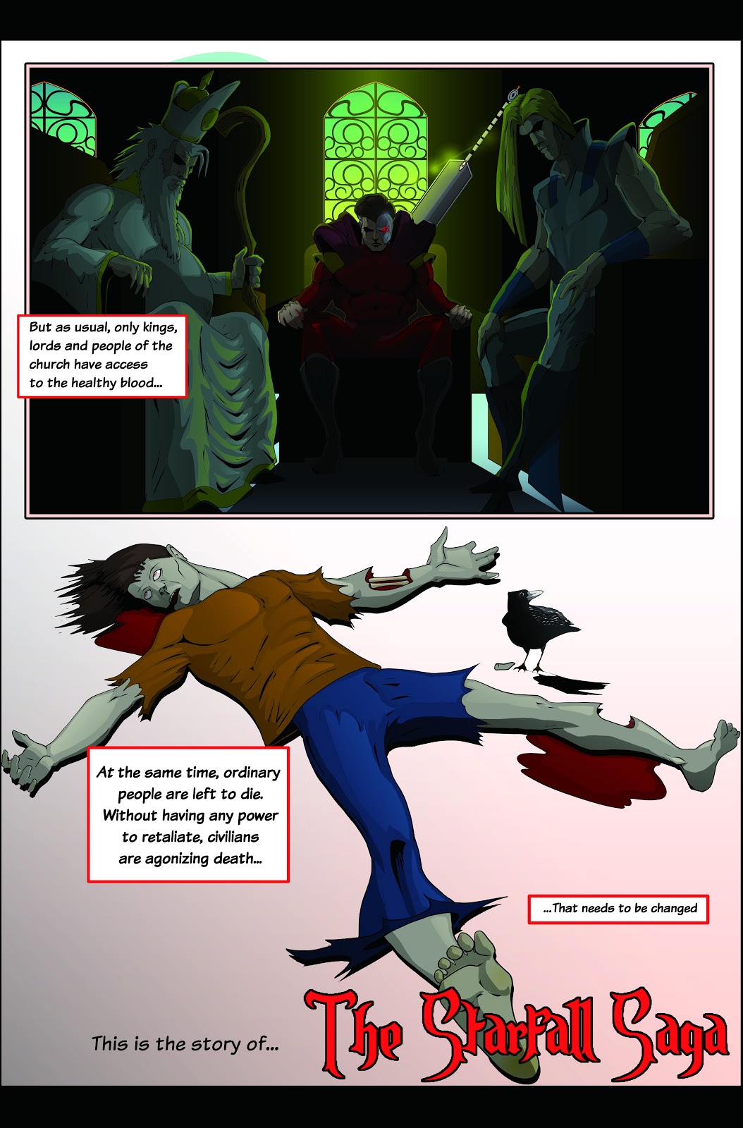 The Starfall Saga issue 1+2 - Page 6