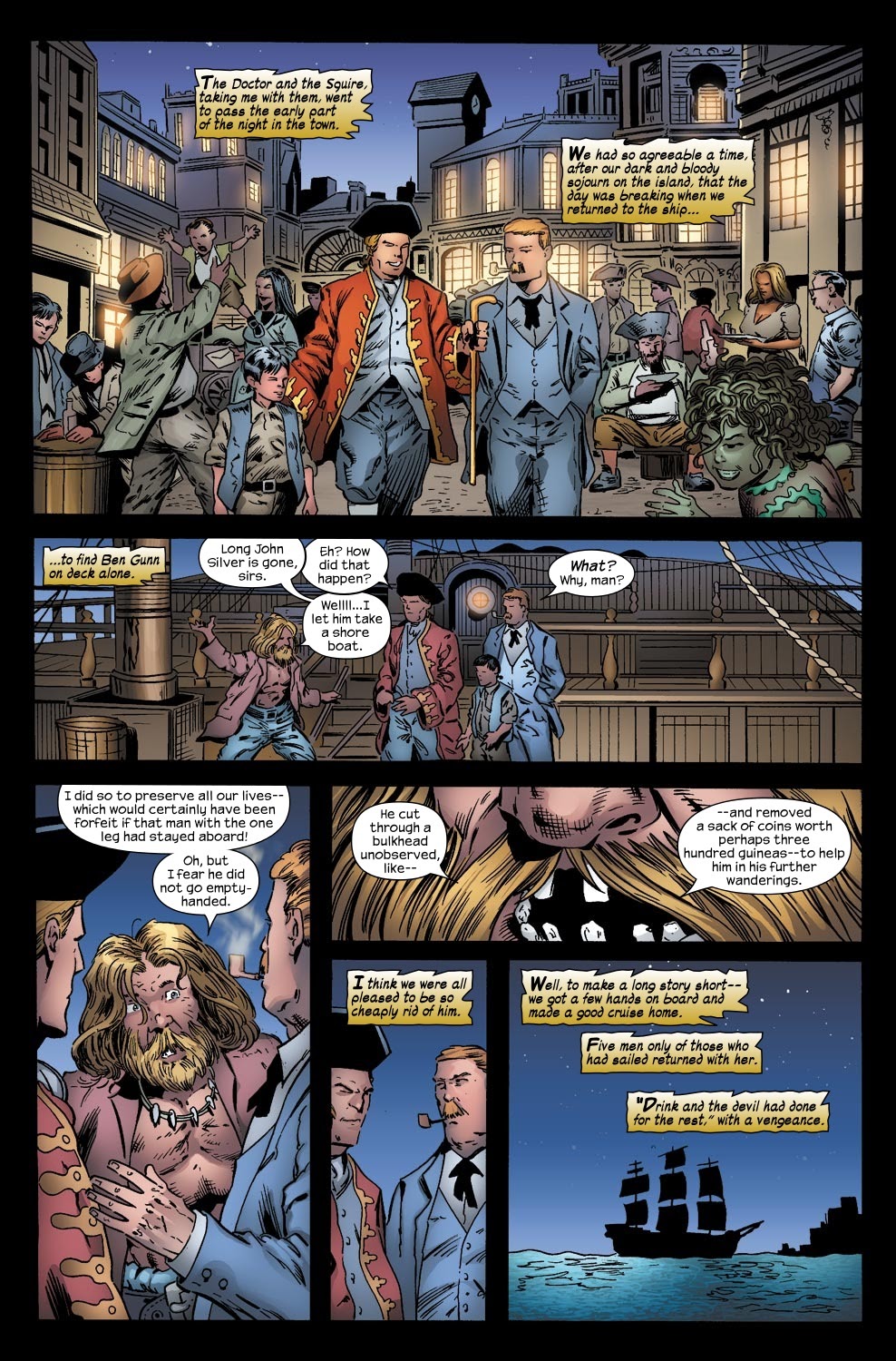 Read online Treasure Island comic -  Issue #6 - 21