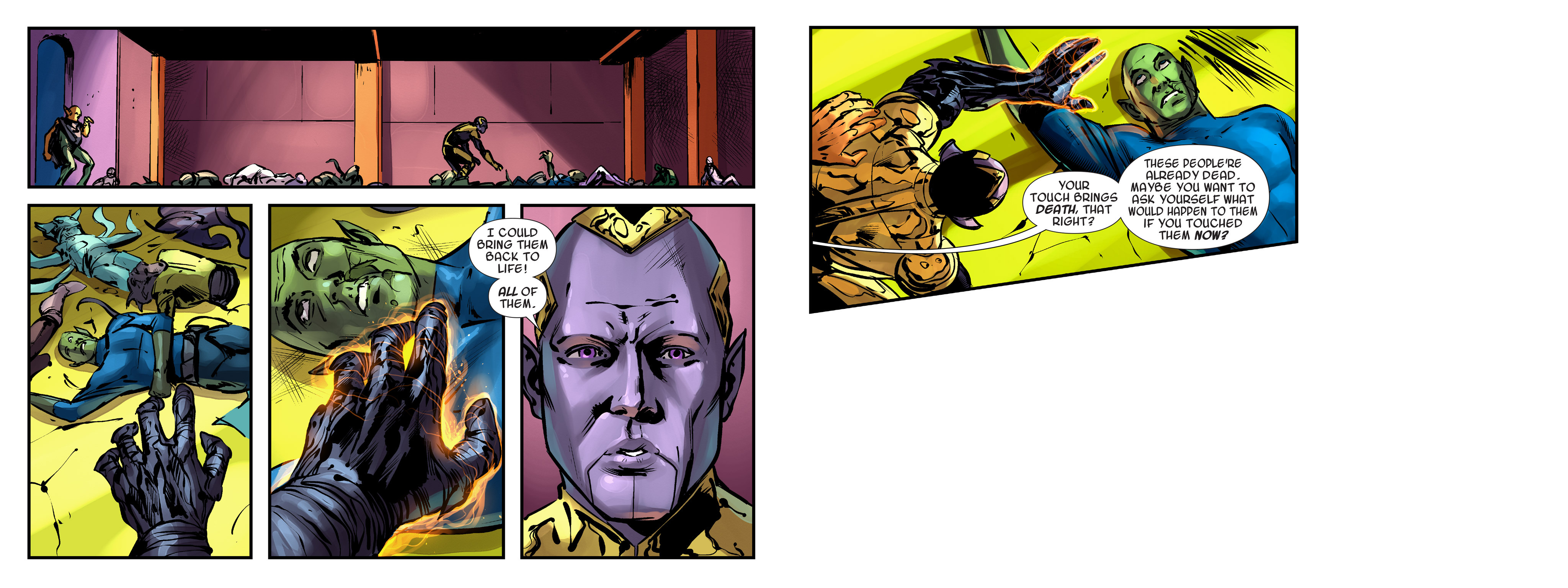 Read online Thanos: A God Up There Listening comic -  Issue # TPB - 259