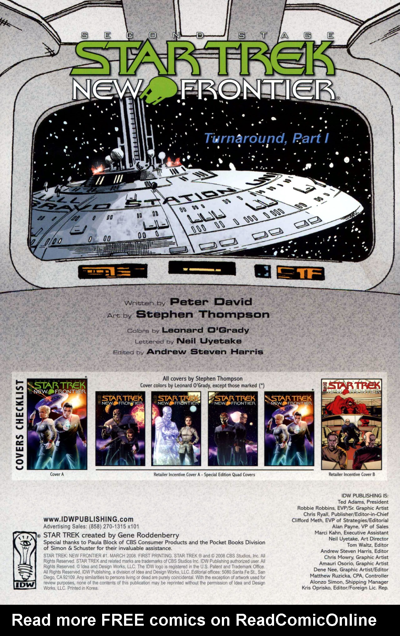 Read online Star Trek: New Frontier comic -  Issue #1 - 2