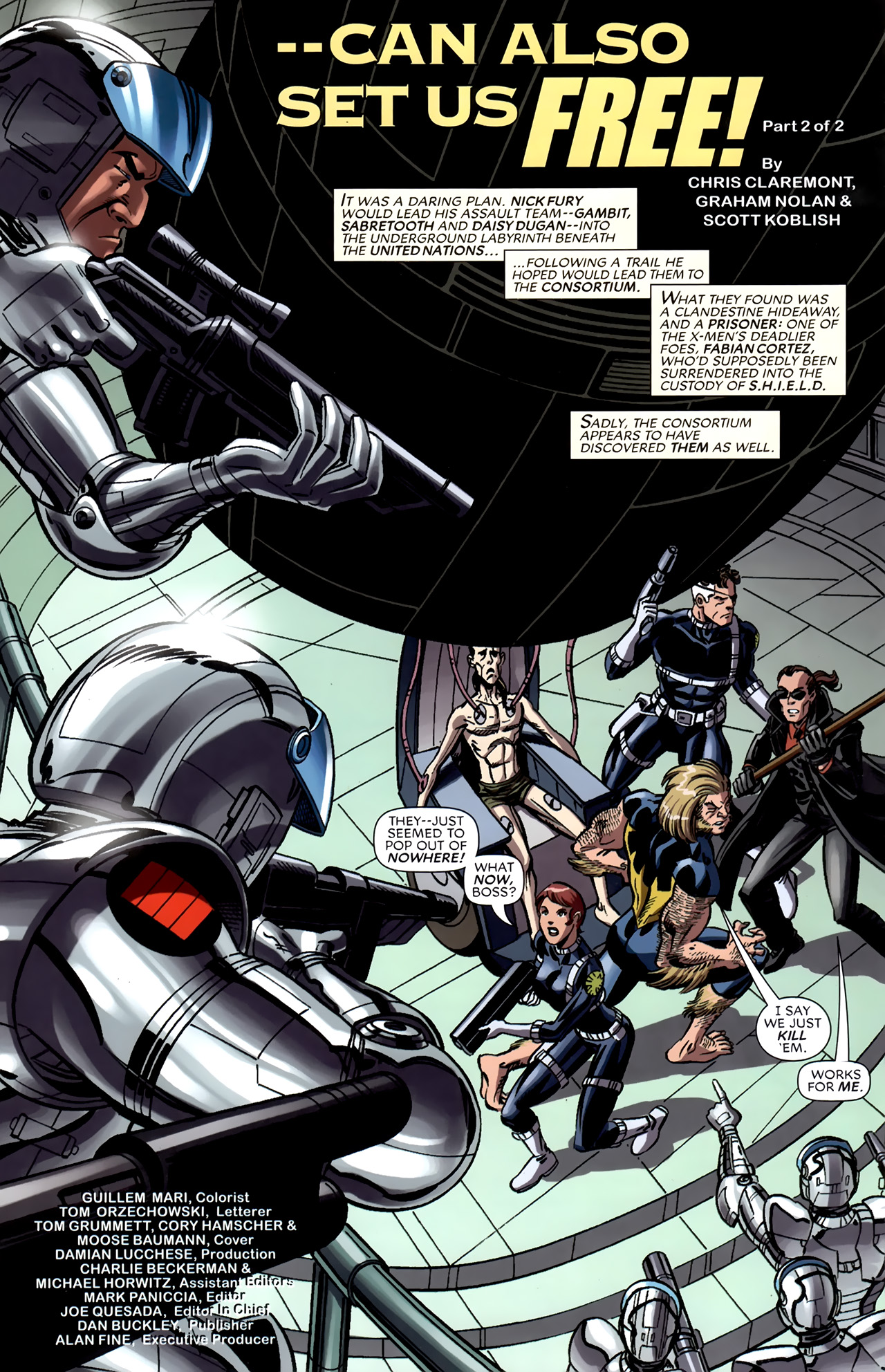 Read online X-Men Forever (2009) comic -  Issue #20 - 3