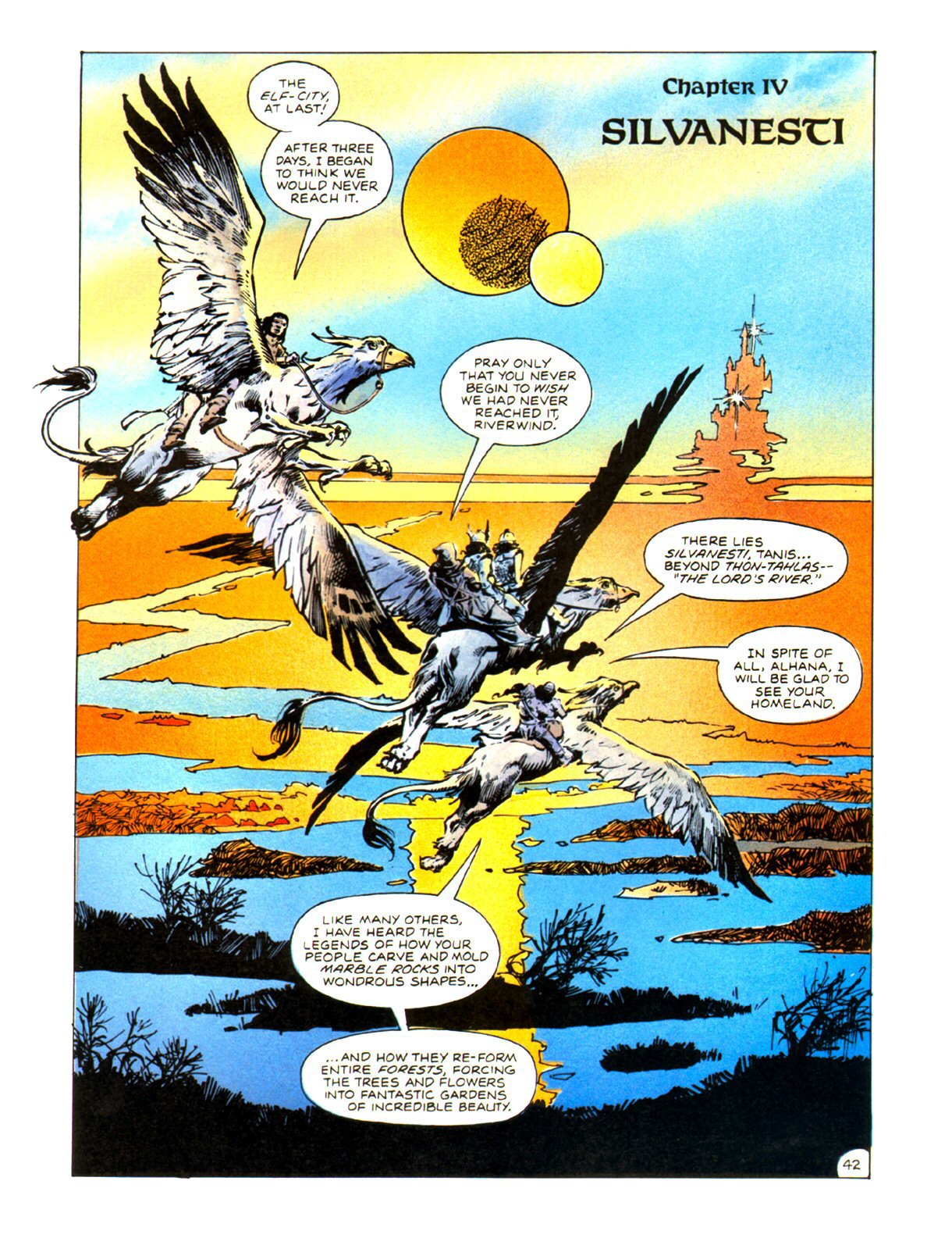 Read online Dragonlance Saga comic -  Issue #3 - 45