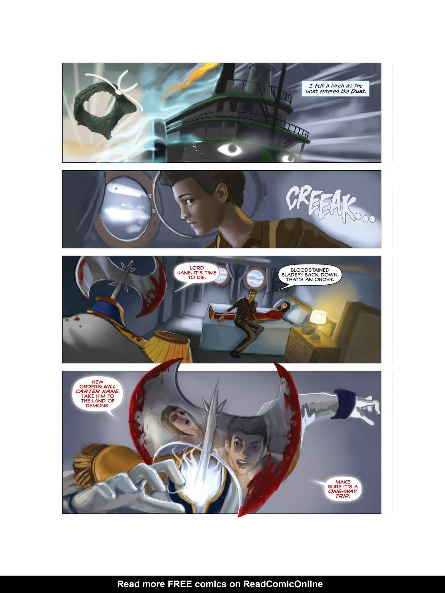 Read online The Kane Chronicles comic -  Issue # TPB 3 (Part 1) - 85