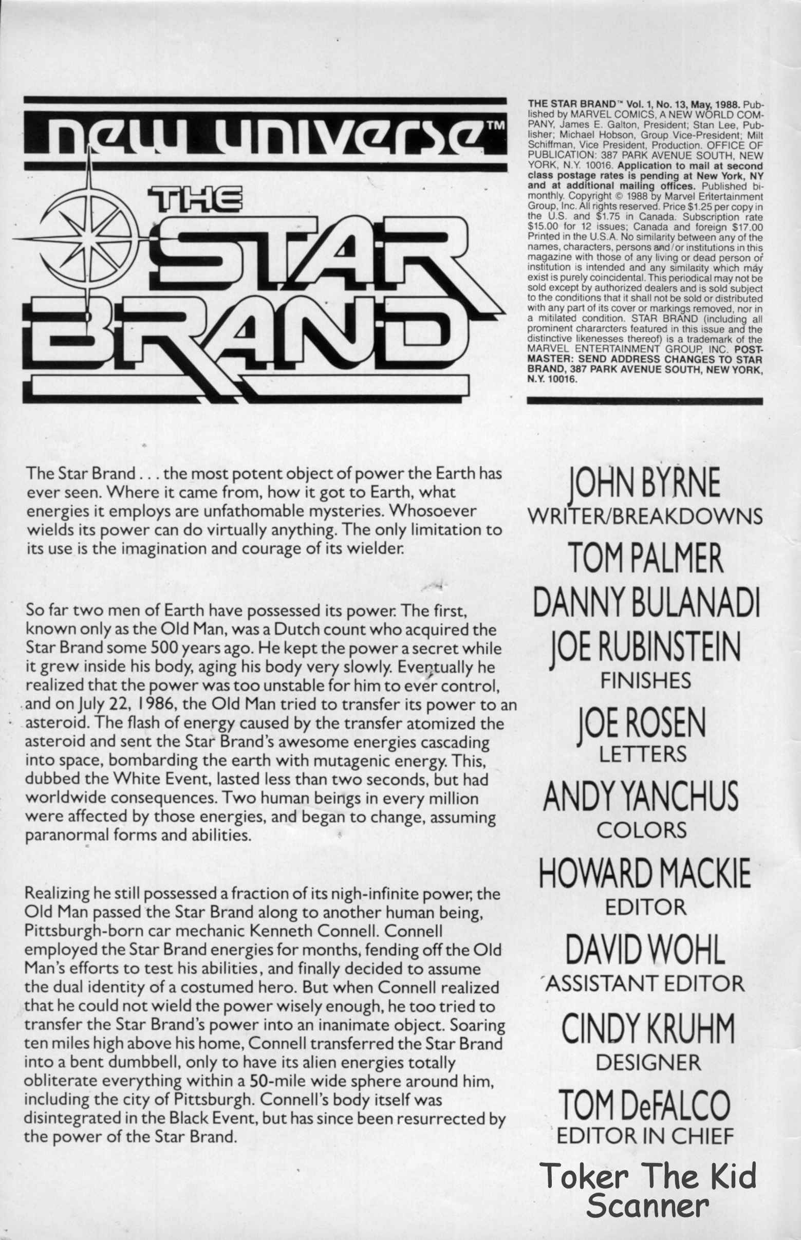 Read online Star Brand comic -  Issue #13 - 2