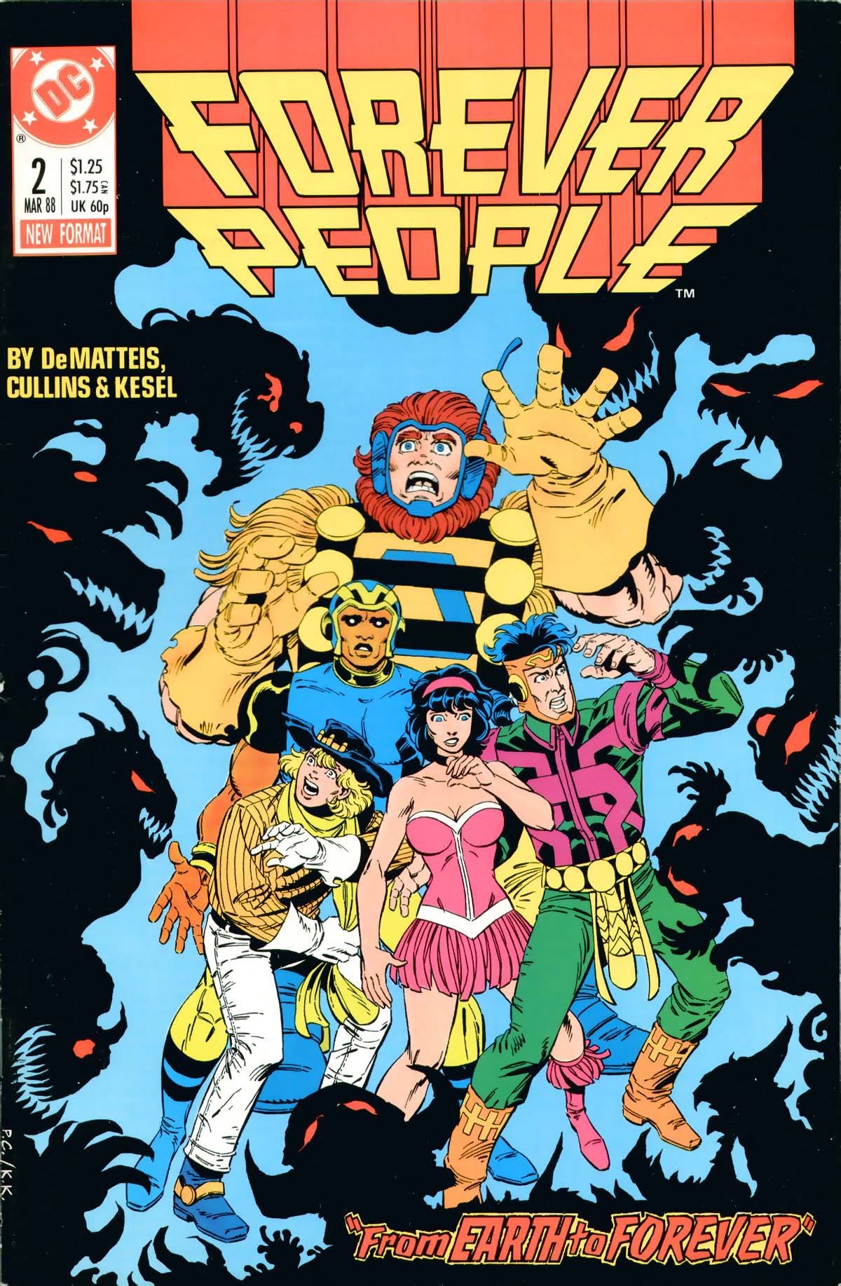 Read online Forever People (1988) comic -  Issue #2 - 1