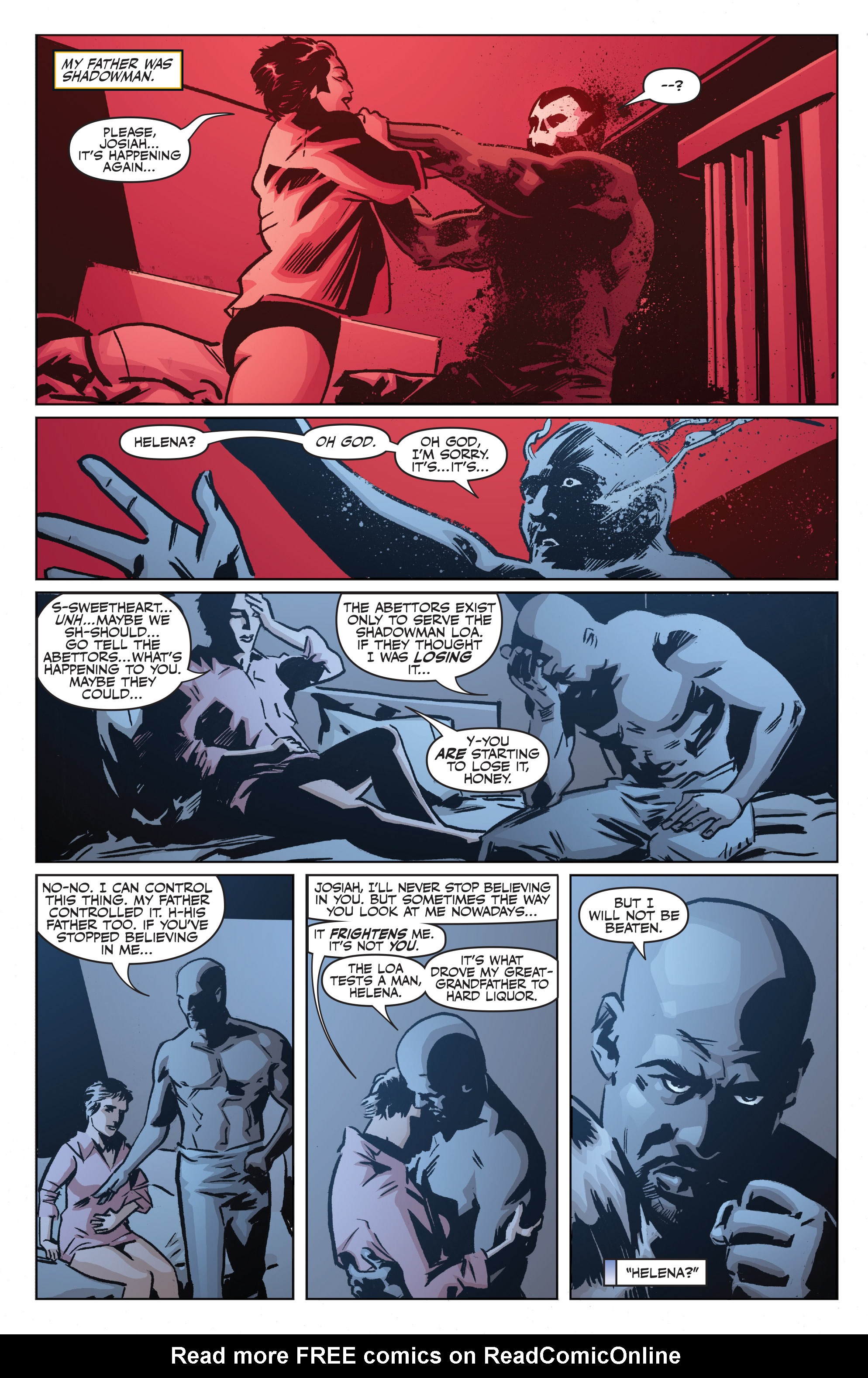 Read online Shadowman: End Times comic -  Issue #1 - 4