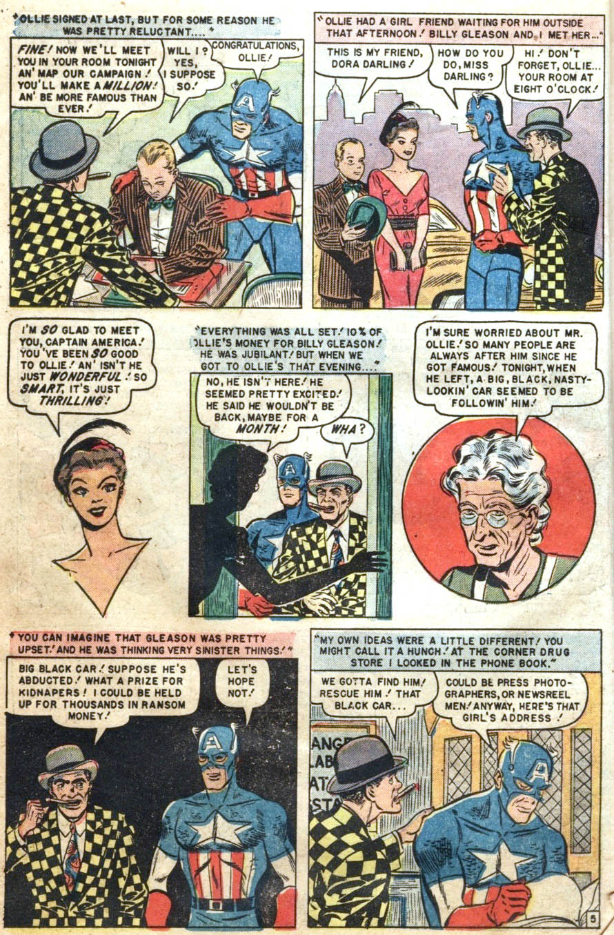 Read online Captain America Comics comic -  Issue #70 - 24