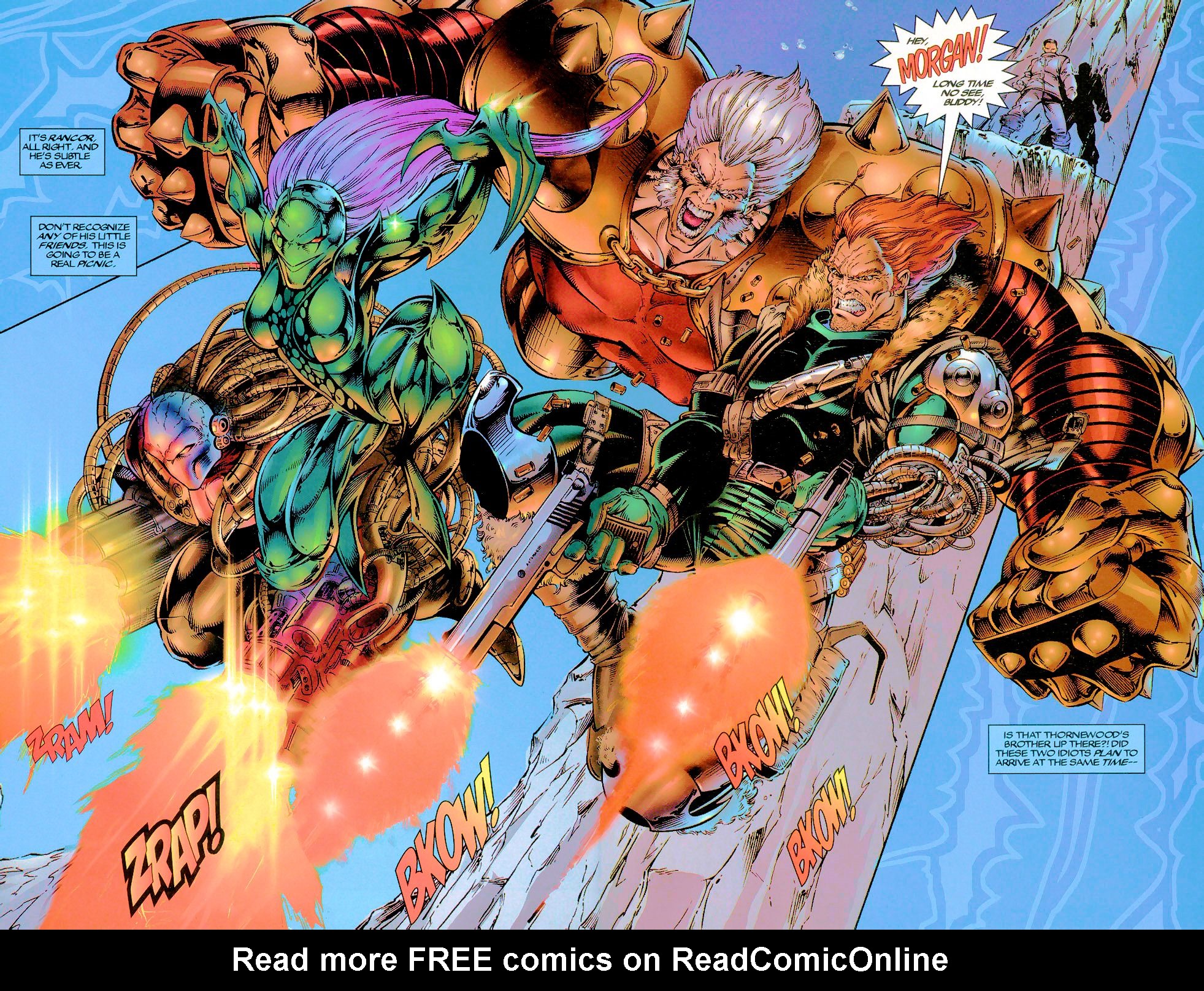 Read online Codename: Strykeforce comic -  Issue #8 - 17