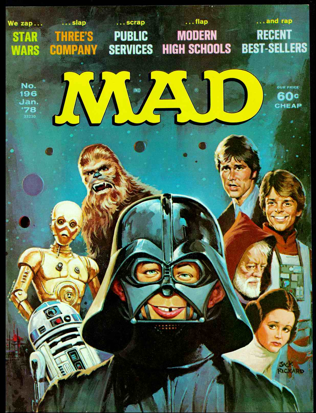 Read online MAD comic -  Issue #196 - 1