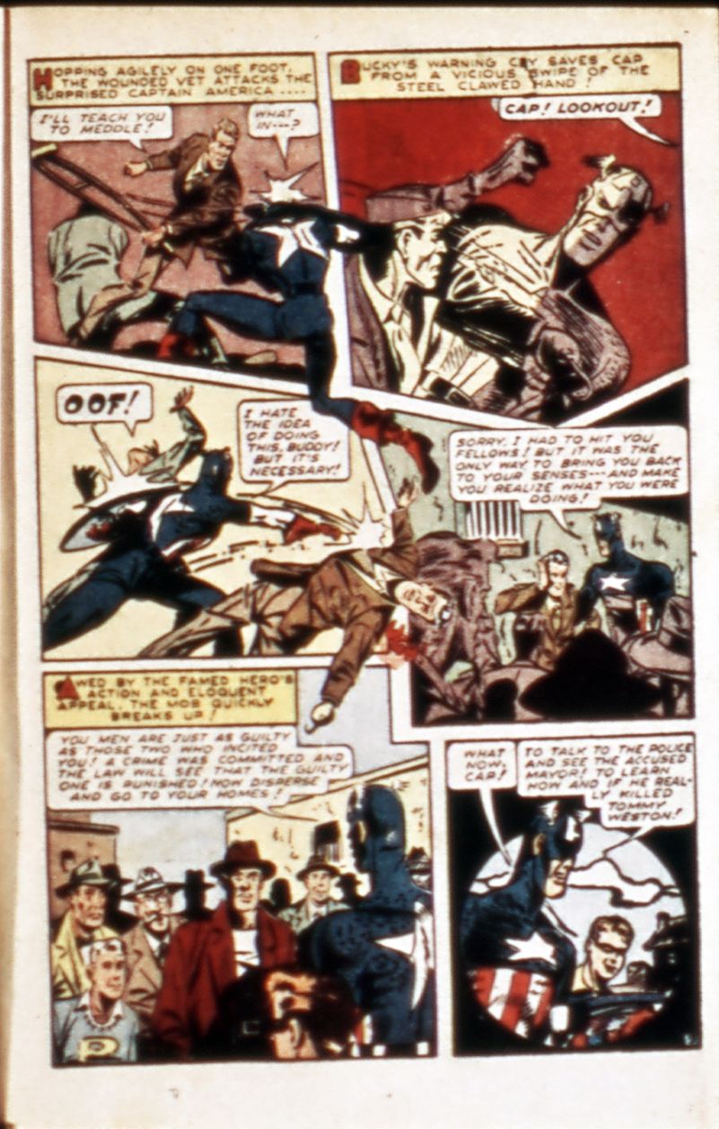 Read online Captain America Comics comic -  Issue #49 - 9