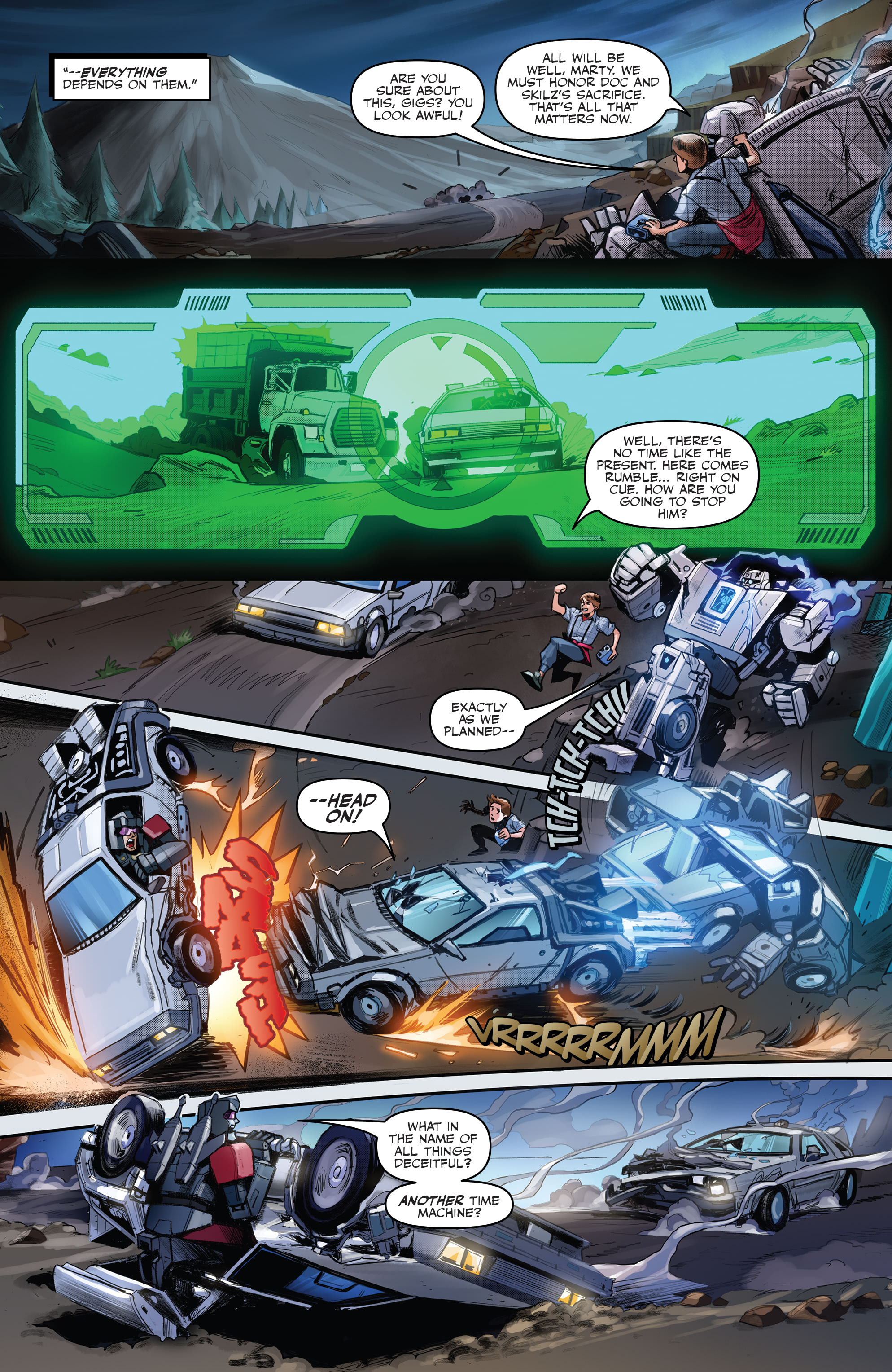 Read online Transformers: Back to the Future comic -  Issue #4 - 12