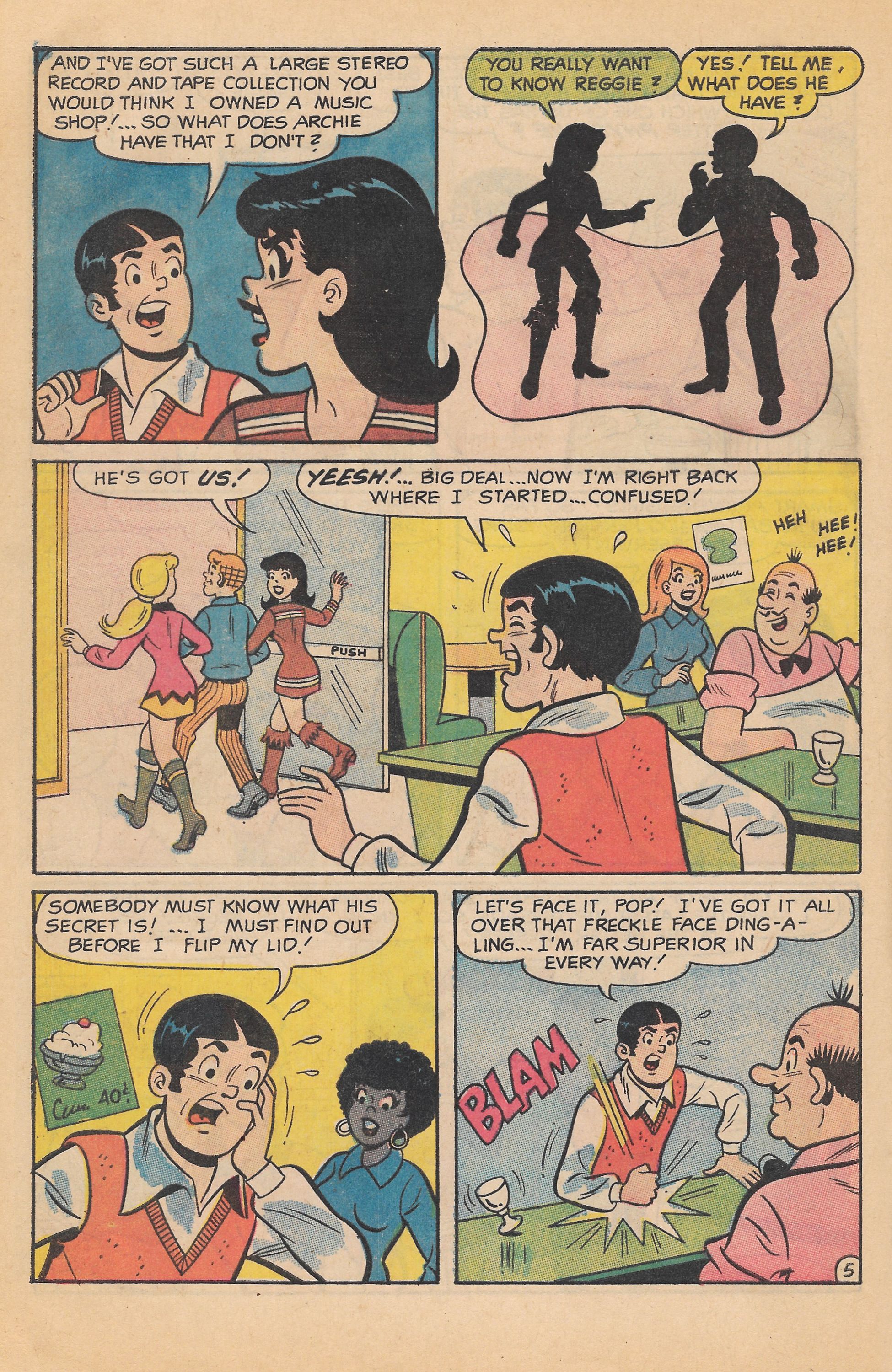 Read online Archie's TV Laugh-Out comic -  Issue #7 - 24
