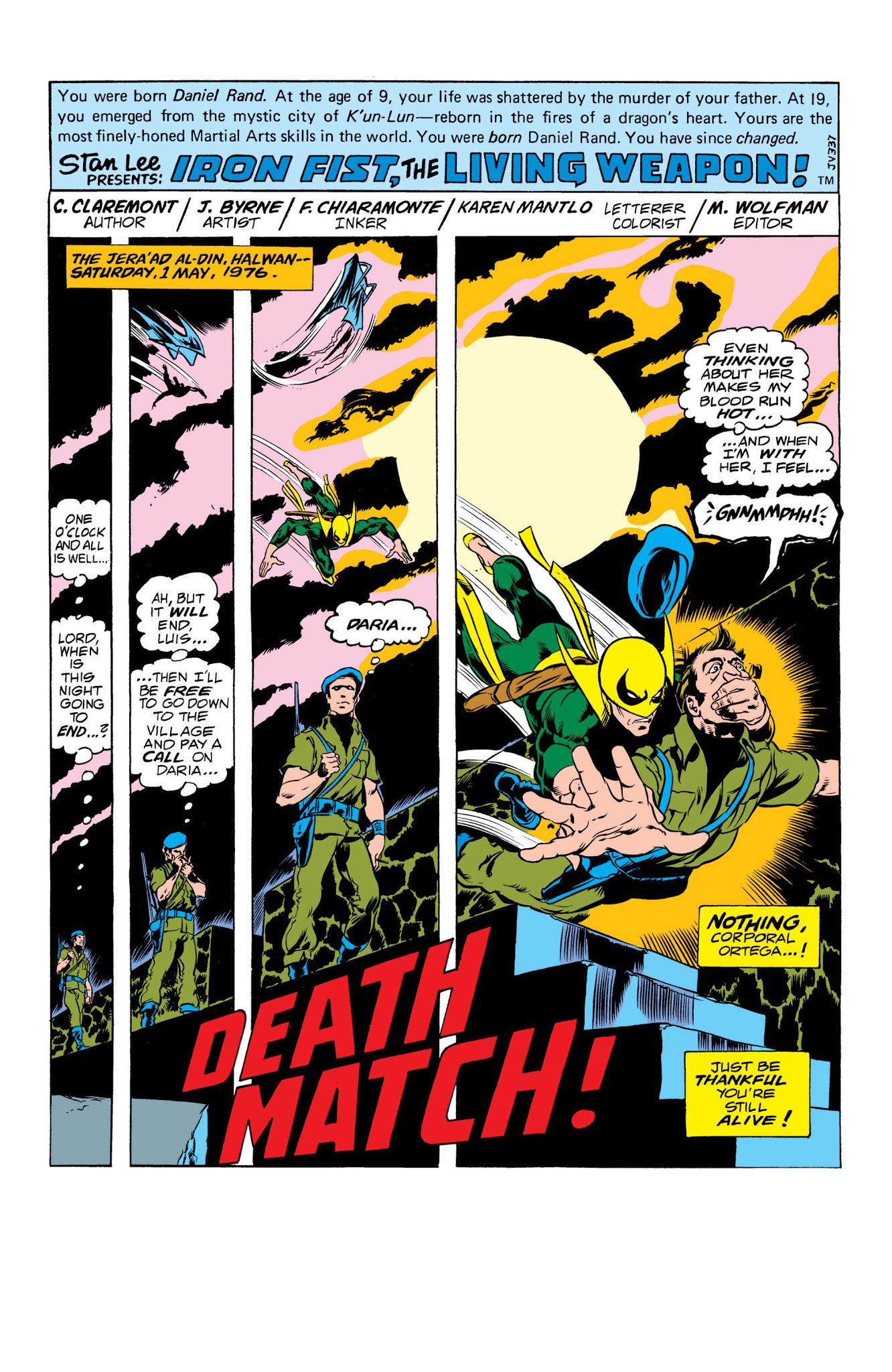 Read online Marvel Masterworks: Iron Fist comic -  Issue # TPB 2 (Part 1) - 63