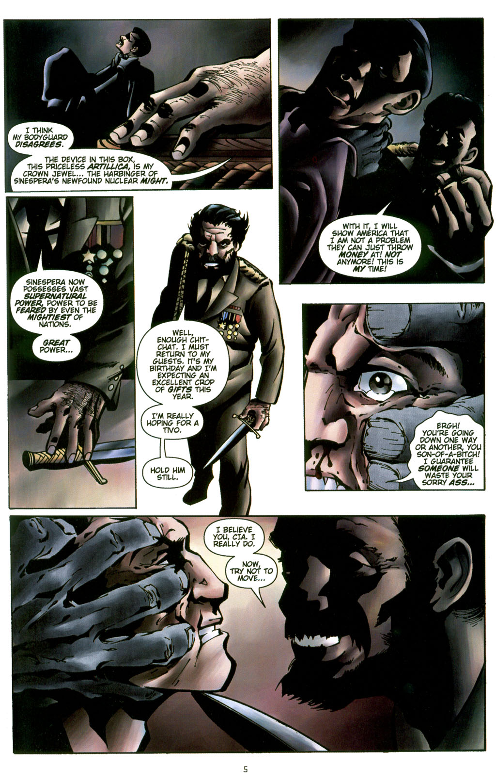 Read online CVO: Covert Vampiric Operations comic -  Issue # Full - 7