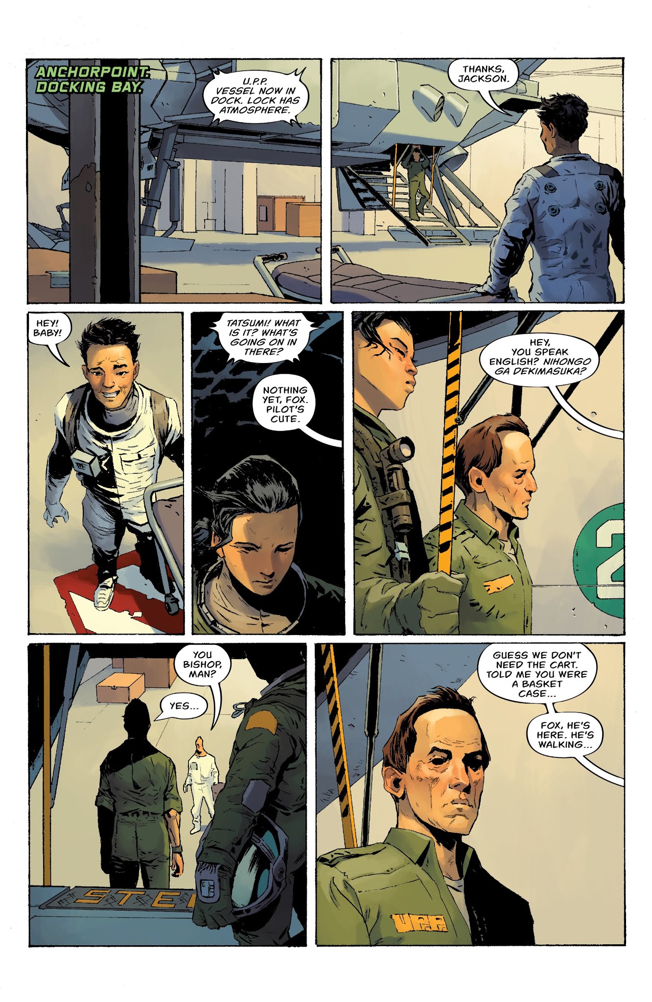 Read online William Gibson's Alien 3 comic -  Issue #3 - 4