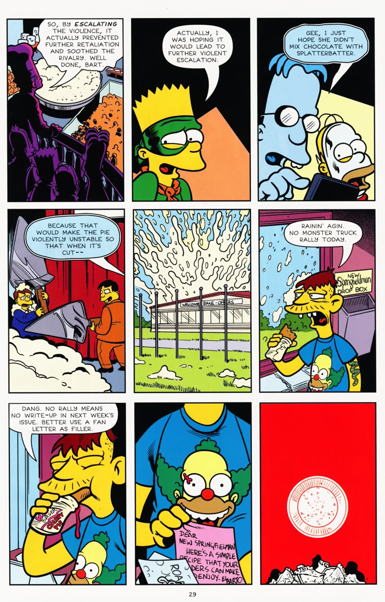 Read online Bongo Comics Presents Simpsons Super Spectacular comic -  Issue #13 - 31