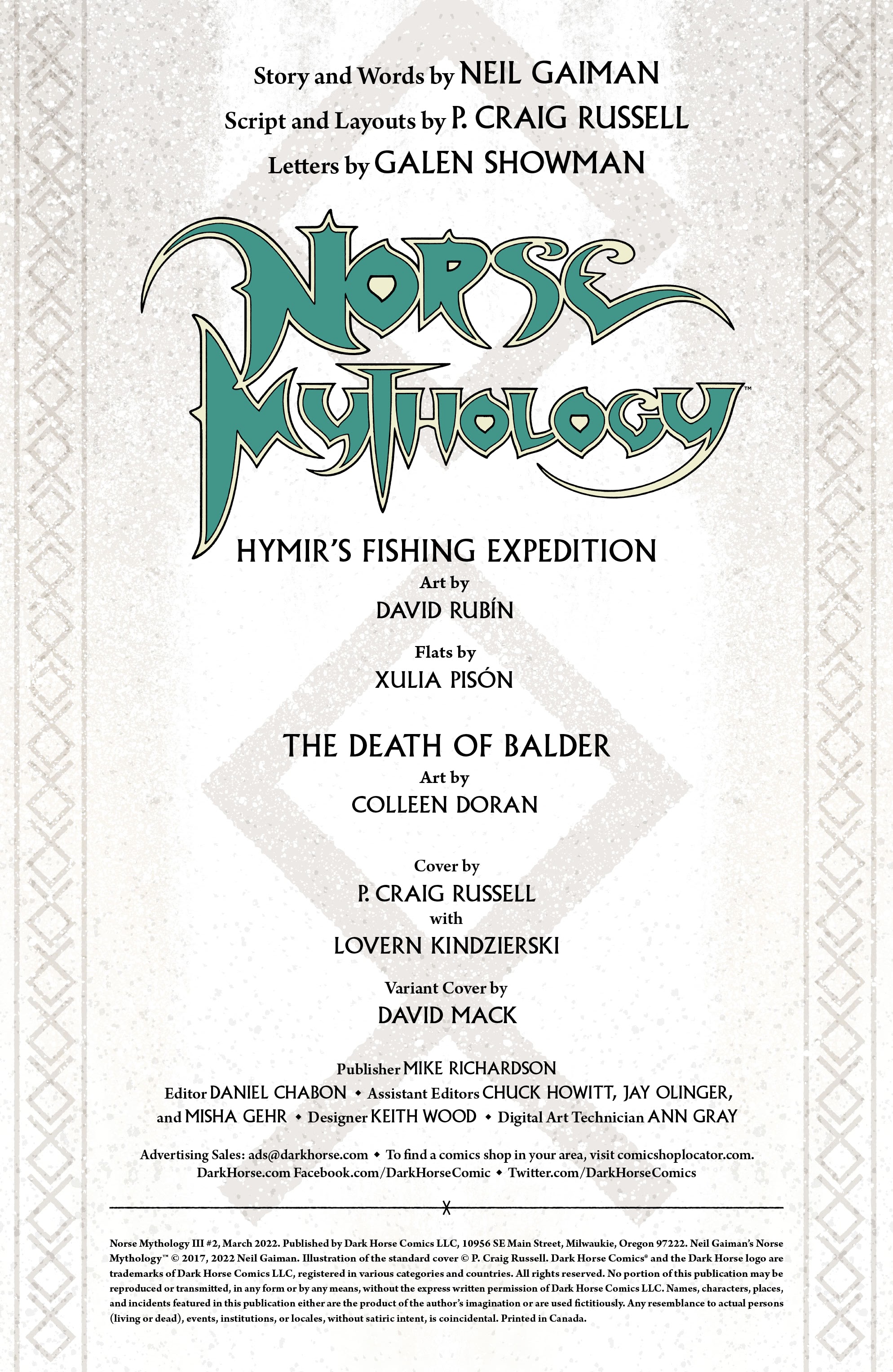 Read online Norse Mythology III comic -  Issue #2 - 2