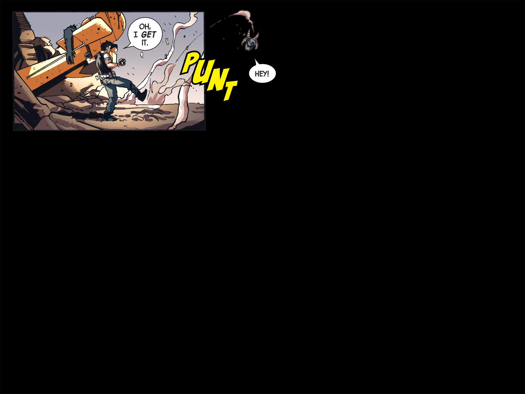 Read online Doctor Strange/Punisher: Magic Bullets Infinite Comic comic -  Issue #7 - 21