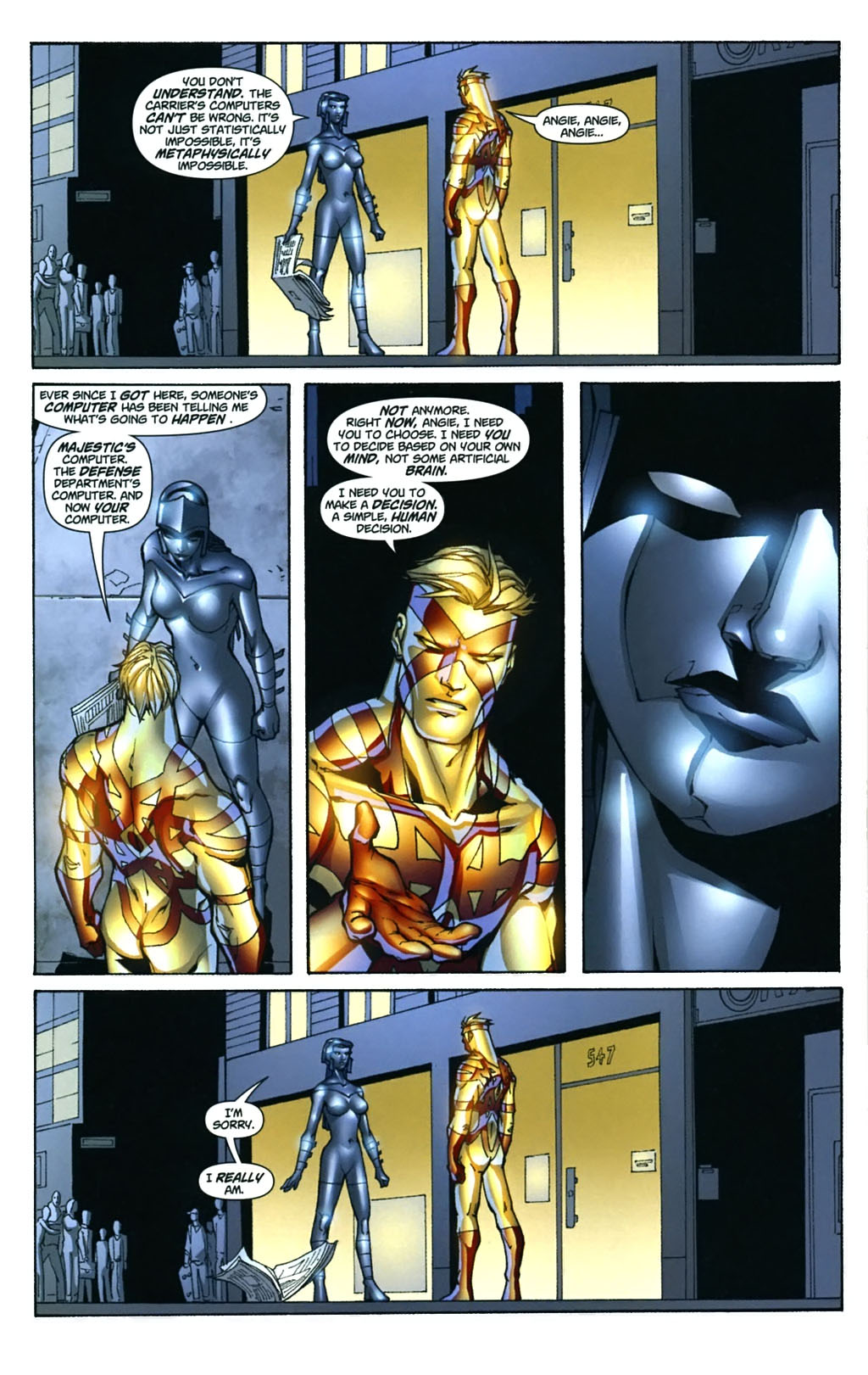Captain Atom: Armageddon Issue #7 #7 - English 14