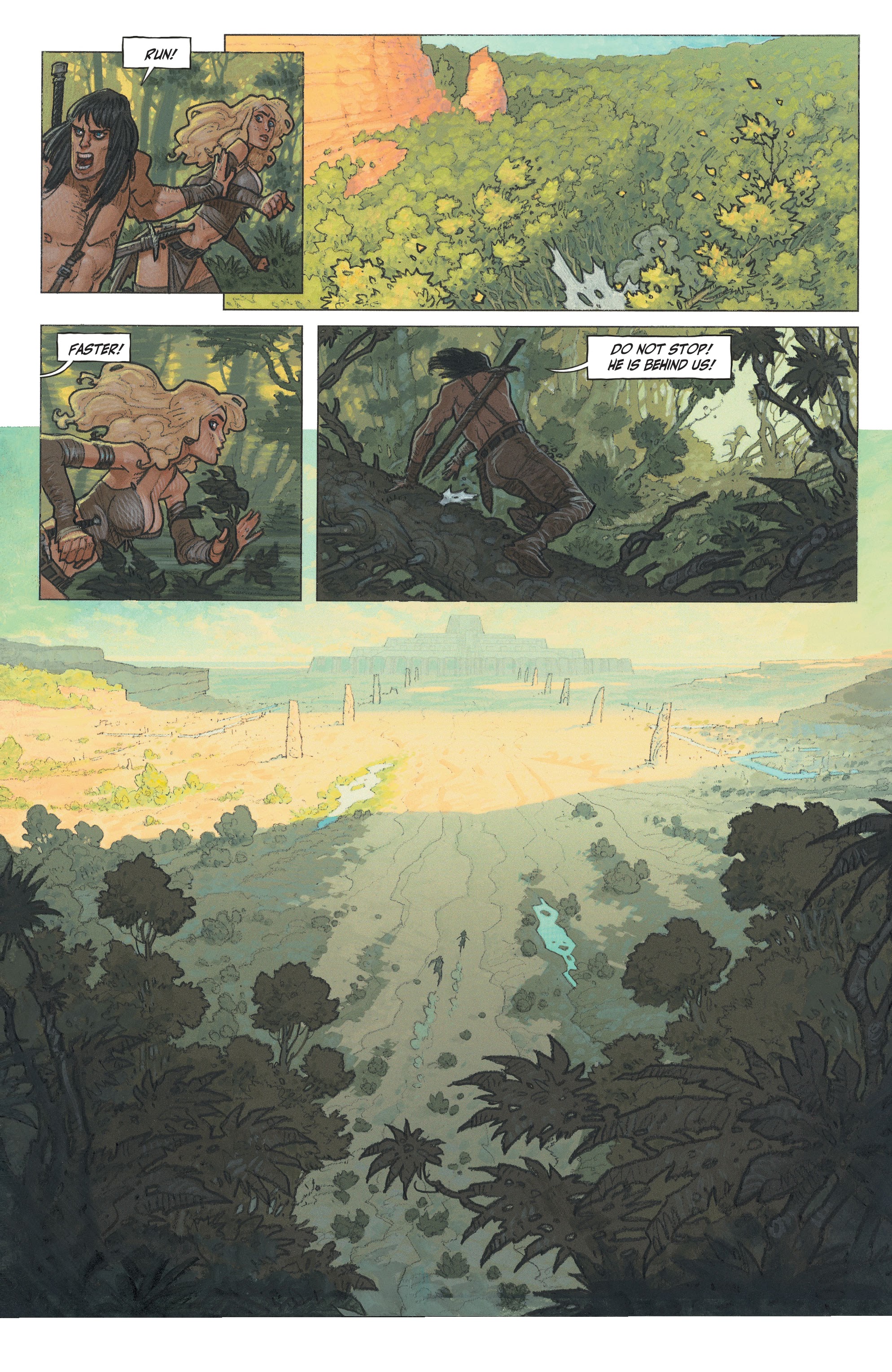 Read online The Cimmerian comic -  Issue # TPB 1 - 68